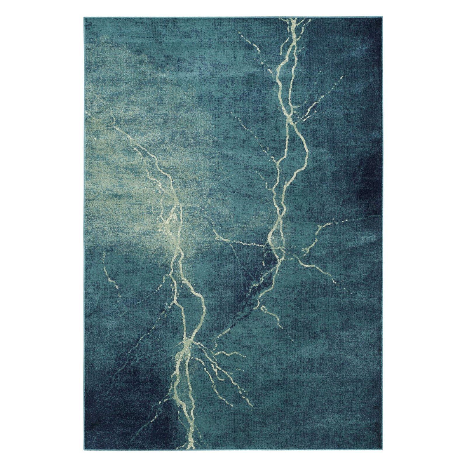 Constellation Vintage CNV748 Loomed Indoor Area Rug - Turquoise/Multi - 5'3"x7'6" - Safavieh