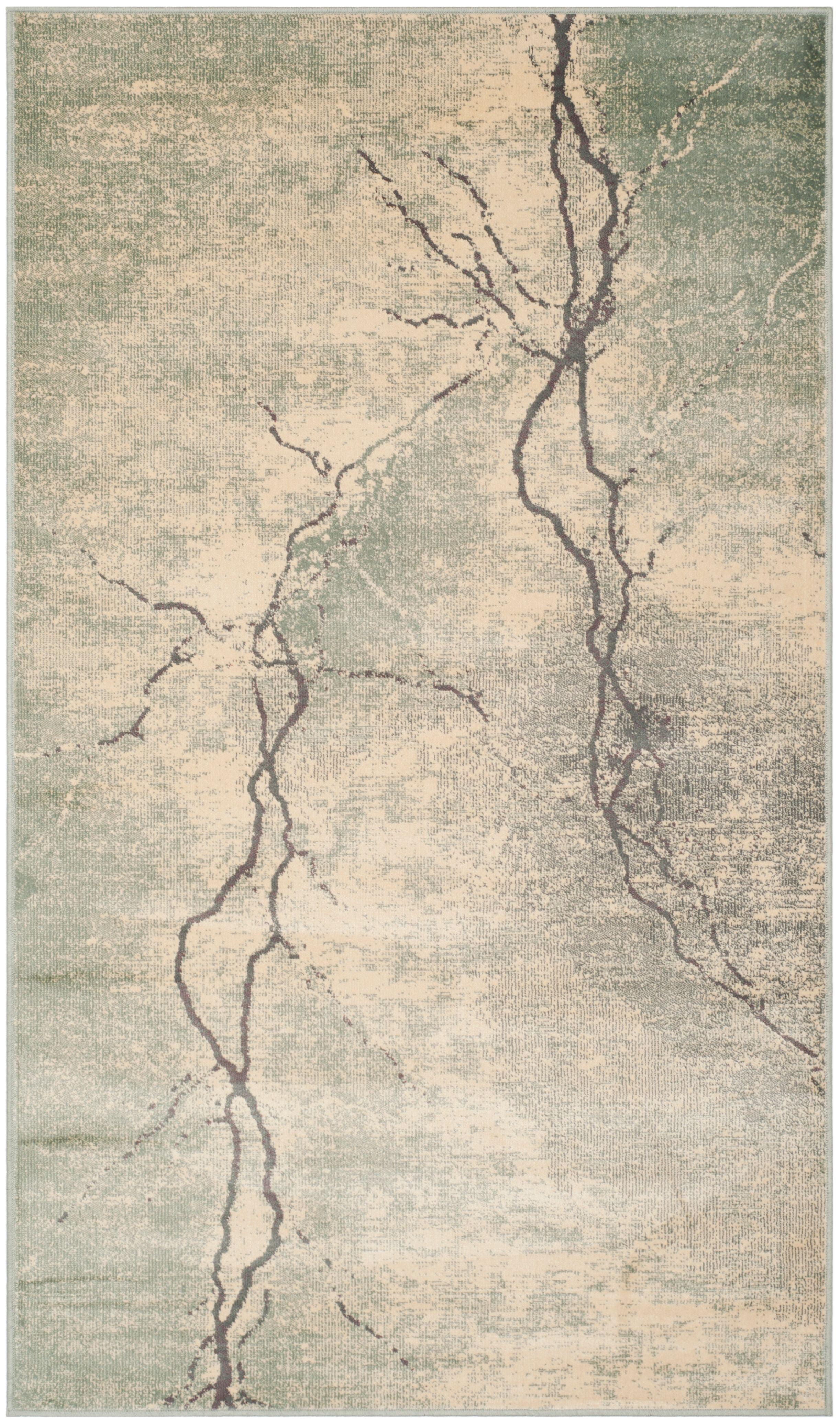 Constellation Vintage CNV748 Loomed Indoor Area Rug - Light Grey/Multi - 2'x3' - Safavieh