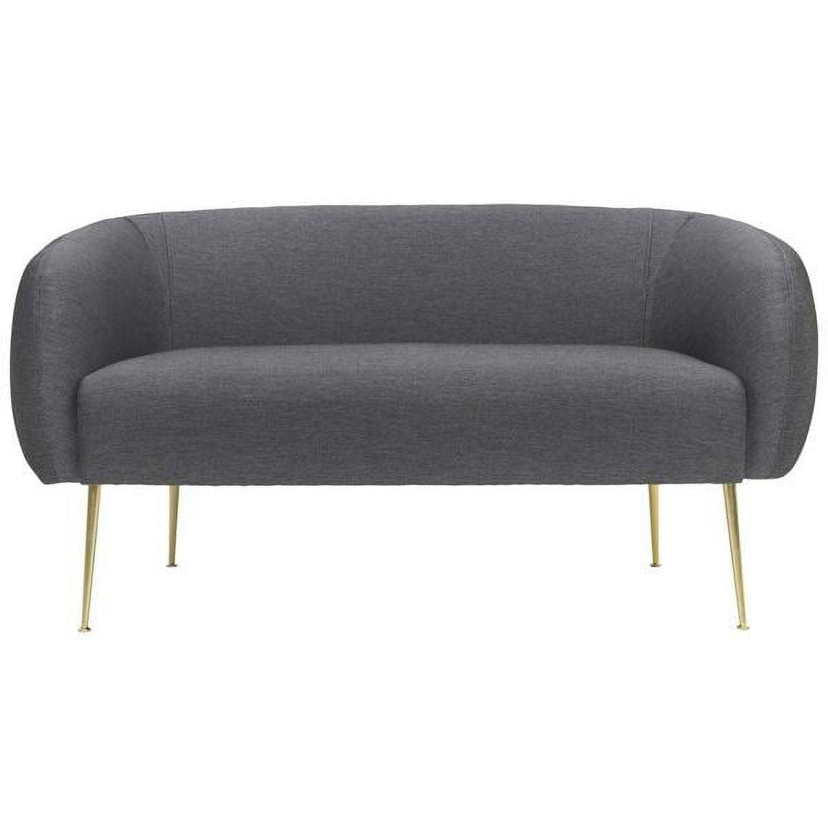 Safavieh  Couture High Line Collection Alena Stone Polyester Blend Loveseat