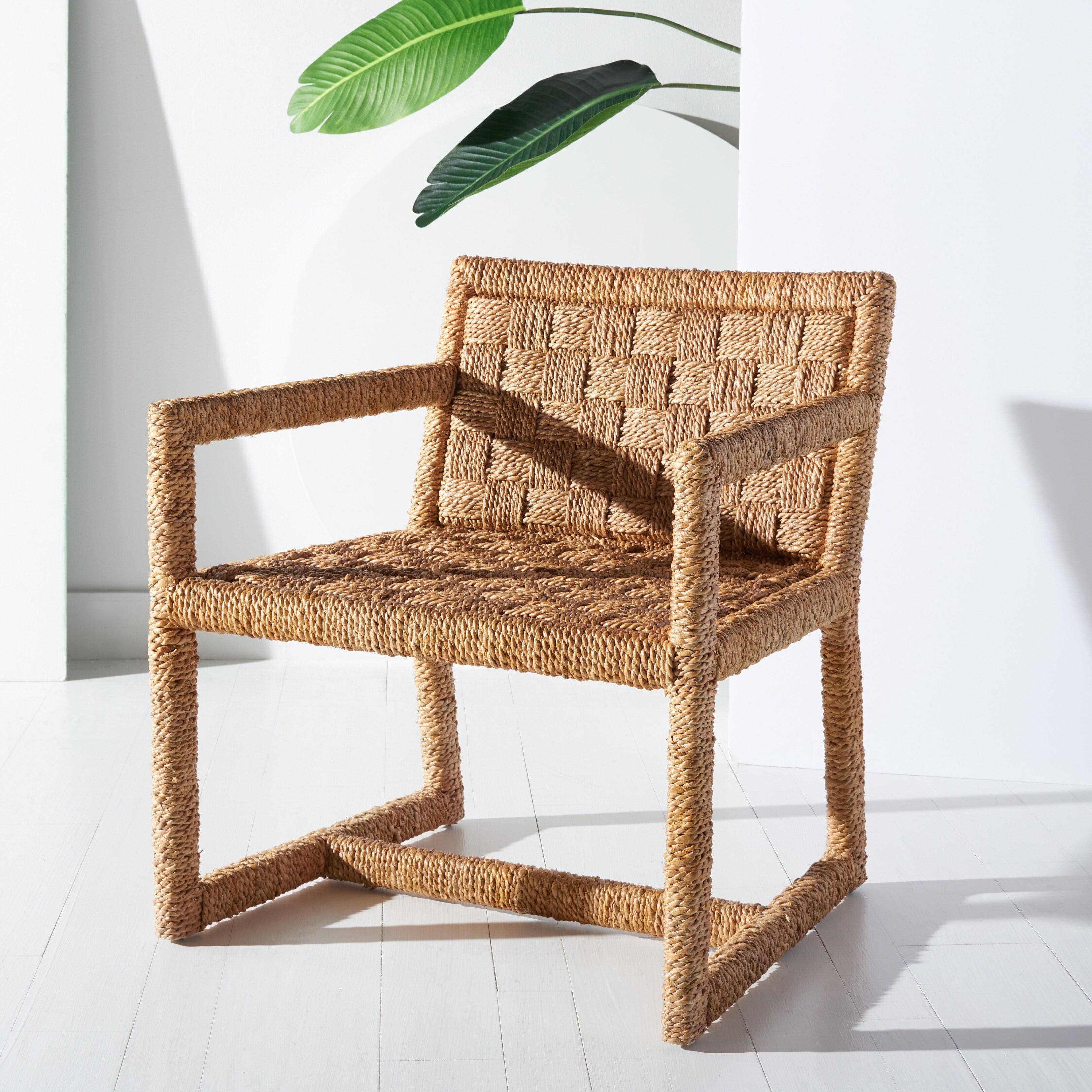 Brinn Tropical Air Woven Wraparound Accent Chair - Natural