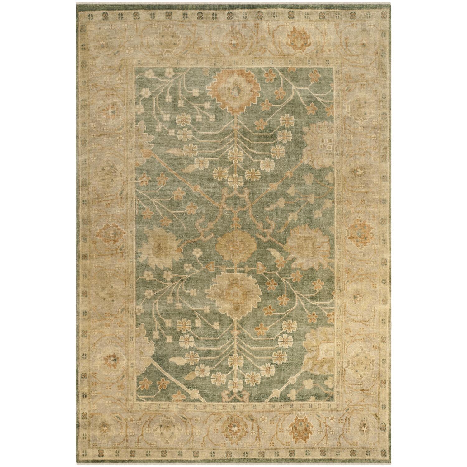 Oushak OSH117 Hand Knotted Area Rug  - Safavieh