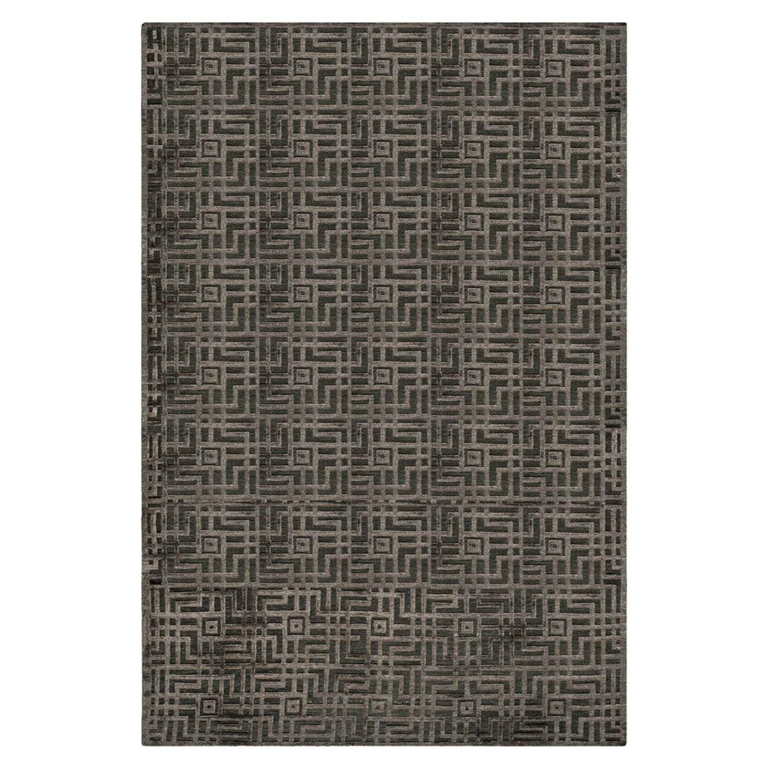 Safavieh  Couture Hand-knotted Tibetan Dora Modern Wool Rug Taupe 9' x 12' 9' x 12'