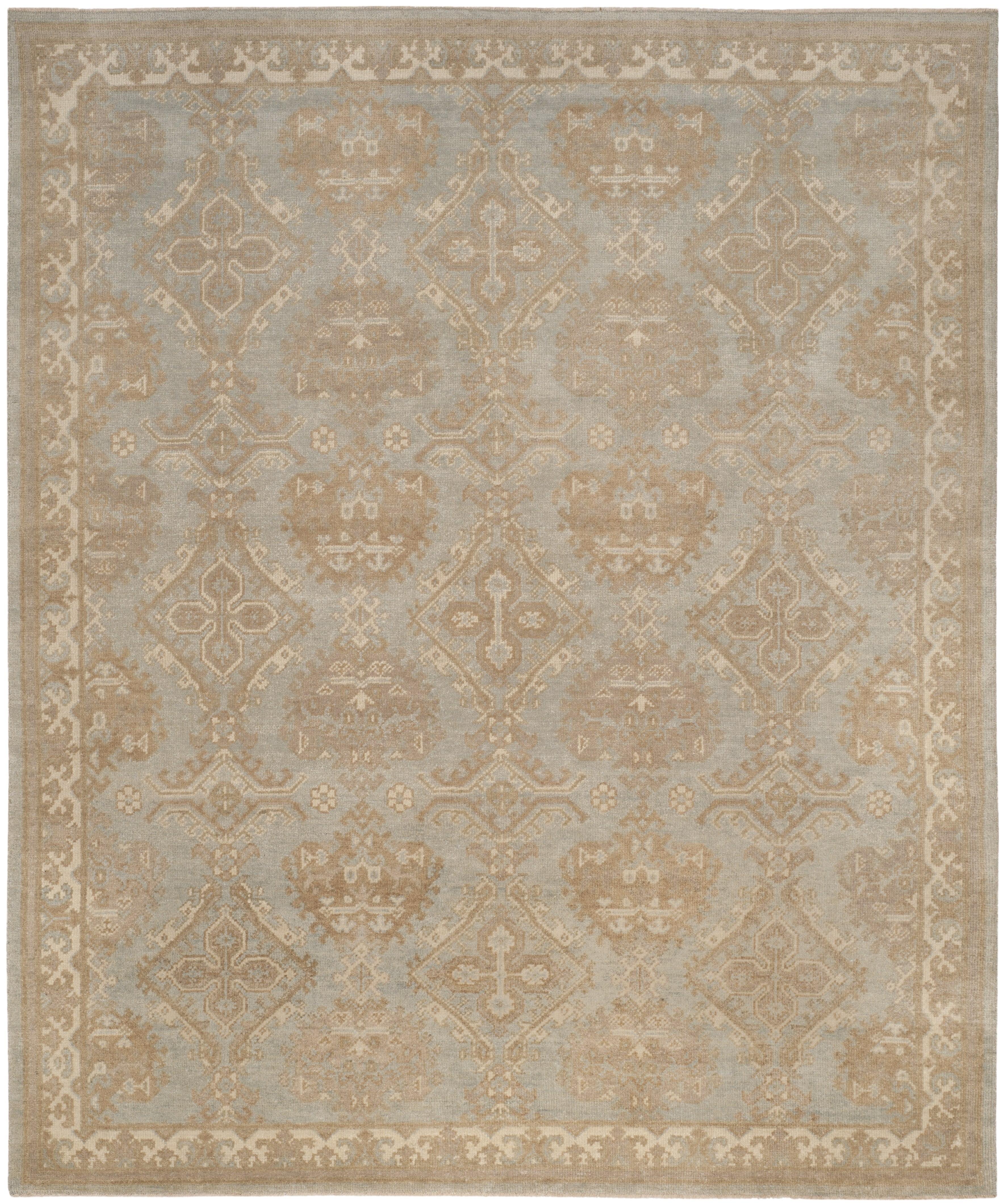 Sivas Hand Knotted New Zealand Wool Ikat Rug