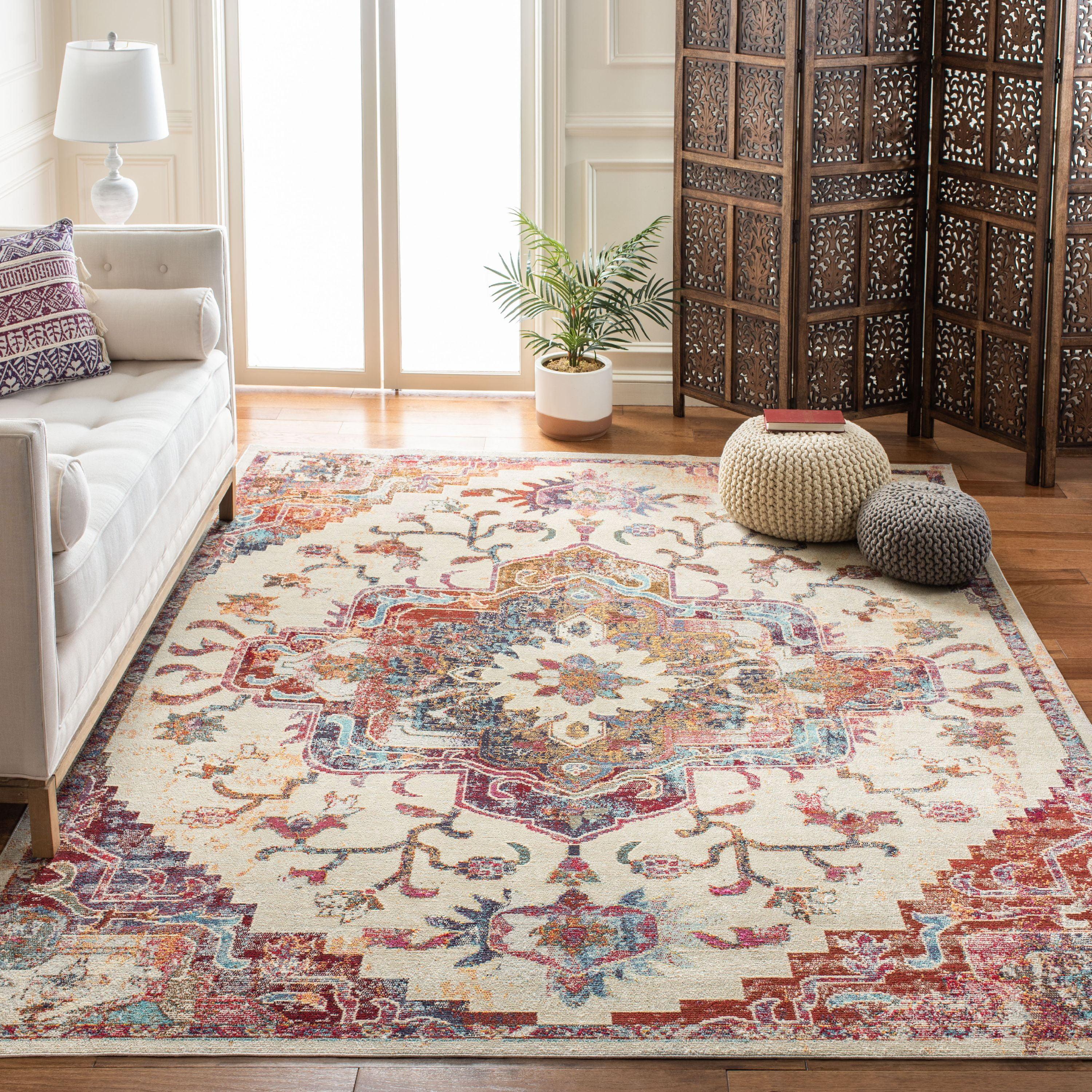 Safavieh Crystal Debra Floral Area Rug or Runner