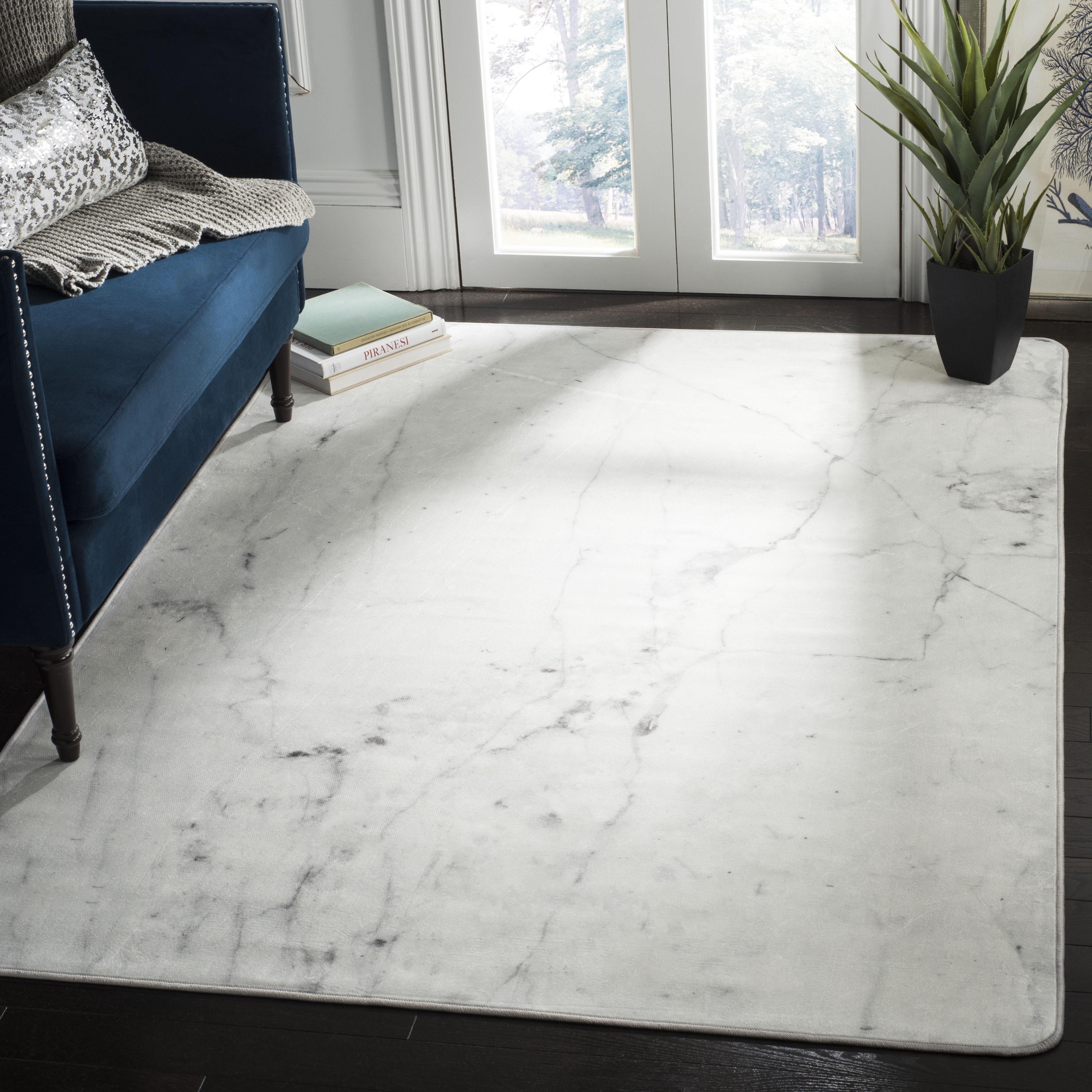 Daytona DAY122 Flat Weave Accent Rug - Ivory/Grey - 3'x5' - Safavieh.