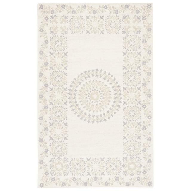 Empire EM826 Hand Tufted Area Rug - Ivory/Beige - 5'x8' - Safavieh.