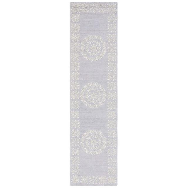 Empire EM826 Hand Tufted Runner Rug - Grey/Green - 2'3"x9' - Safavieh.