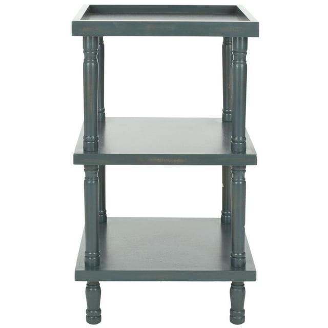 Esmeralda Side Table - AMH6602C - Teal - Safavieh Couture