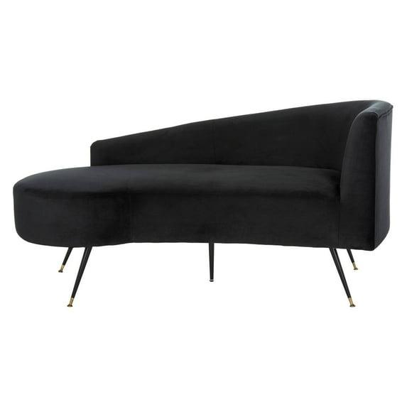 Evangeline Parisian Settee - Black - Safavieh.