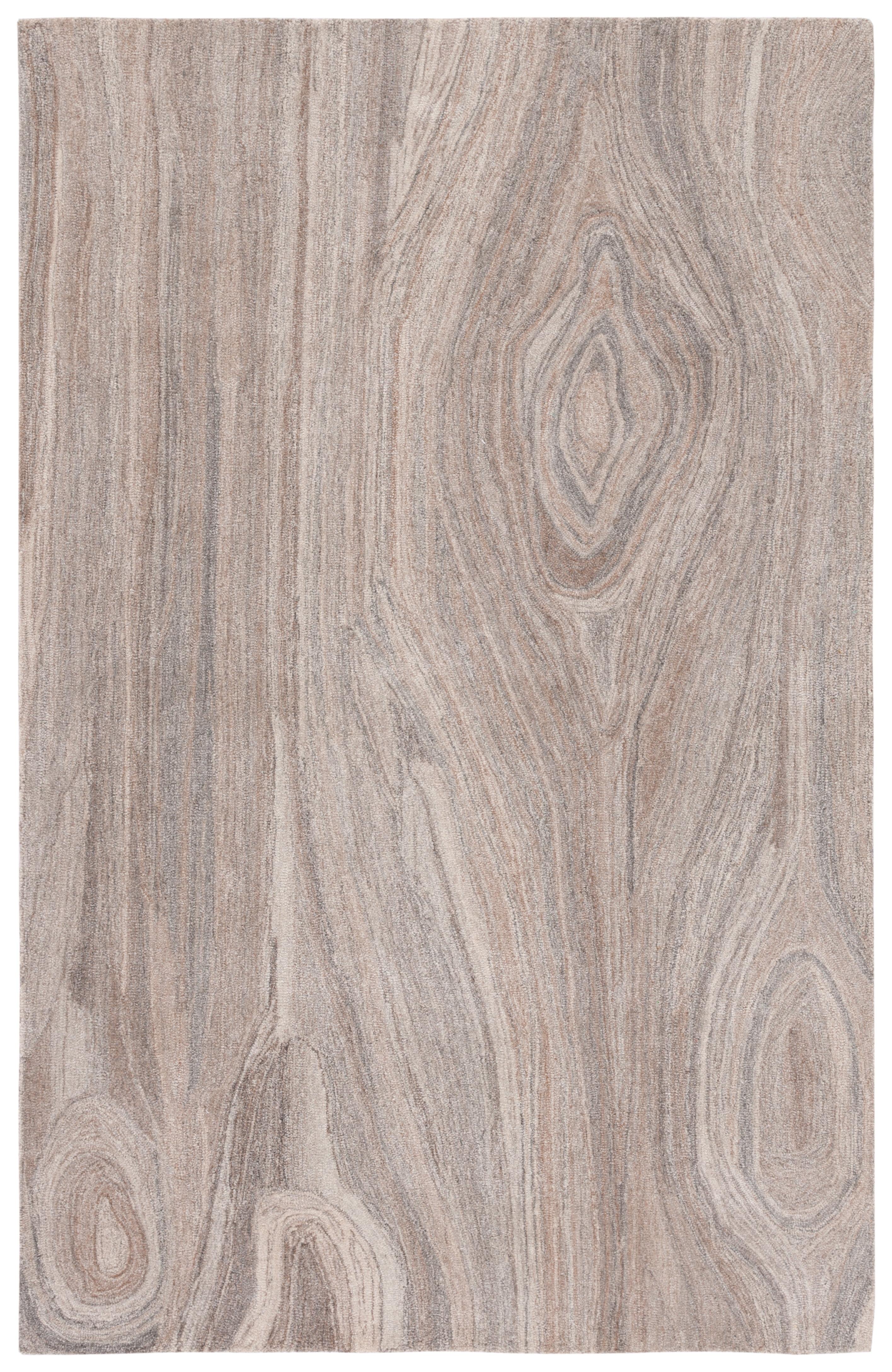 Abstract ABT901 Handmade Indoor Area Rug - Beige/Grey - 6'x9' - Safavieh