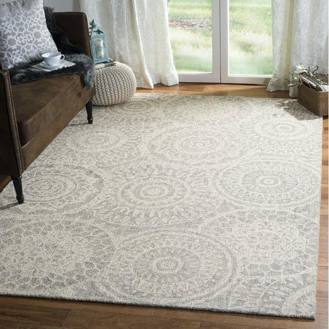 Salerna Hand Tufted Wool Abstract Rug