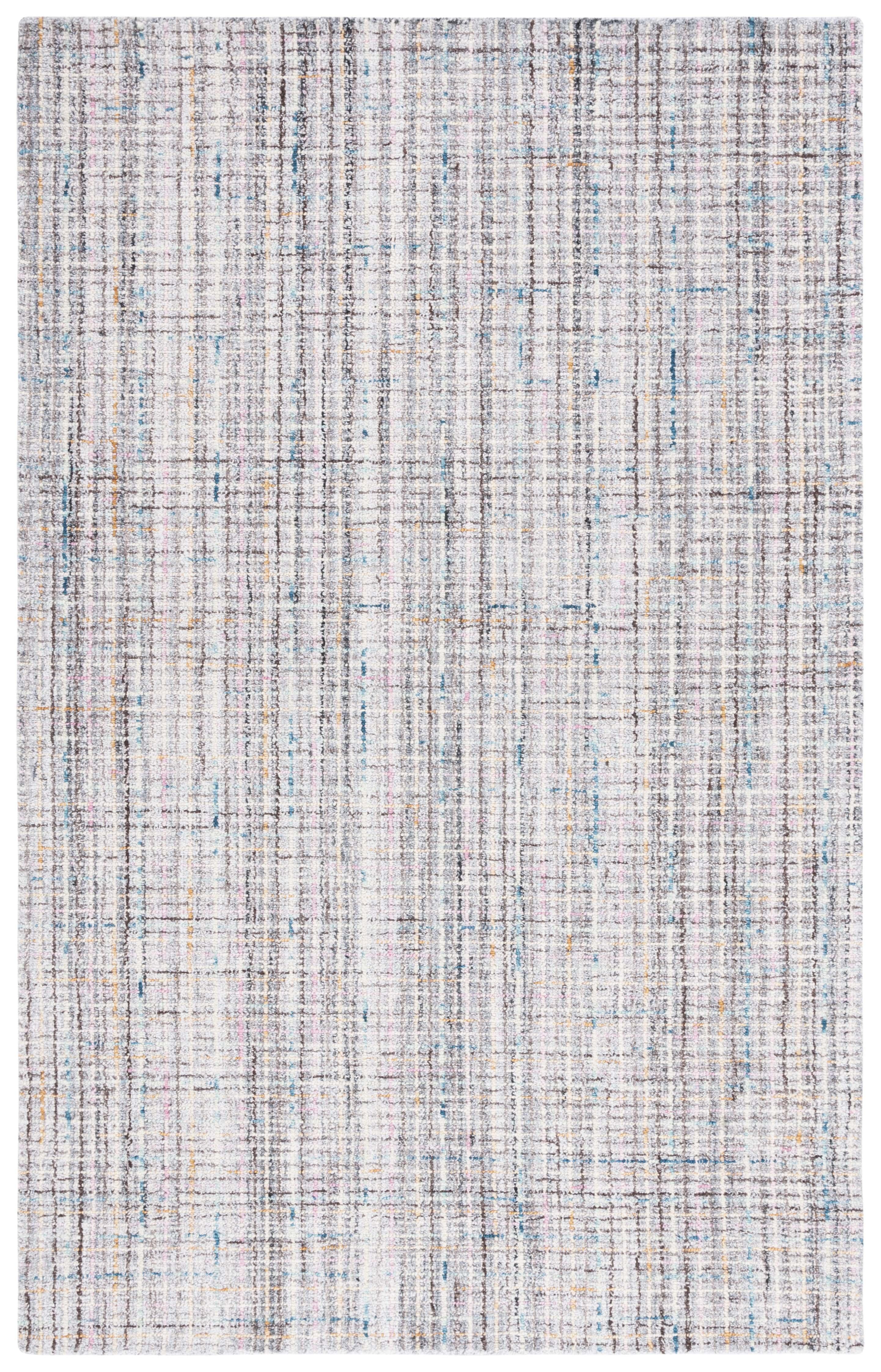 Abstract ABT490 Hand Tufted Area Rug - Pink/Brown - 6'x9' - Safavieh.