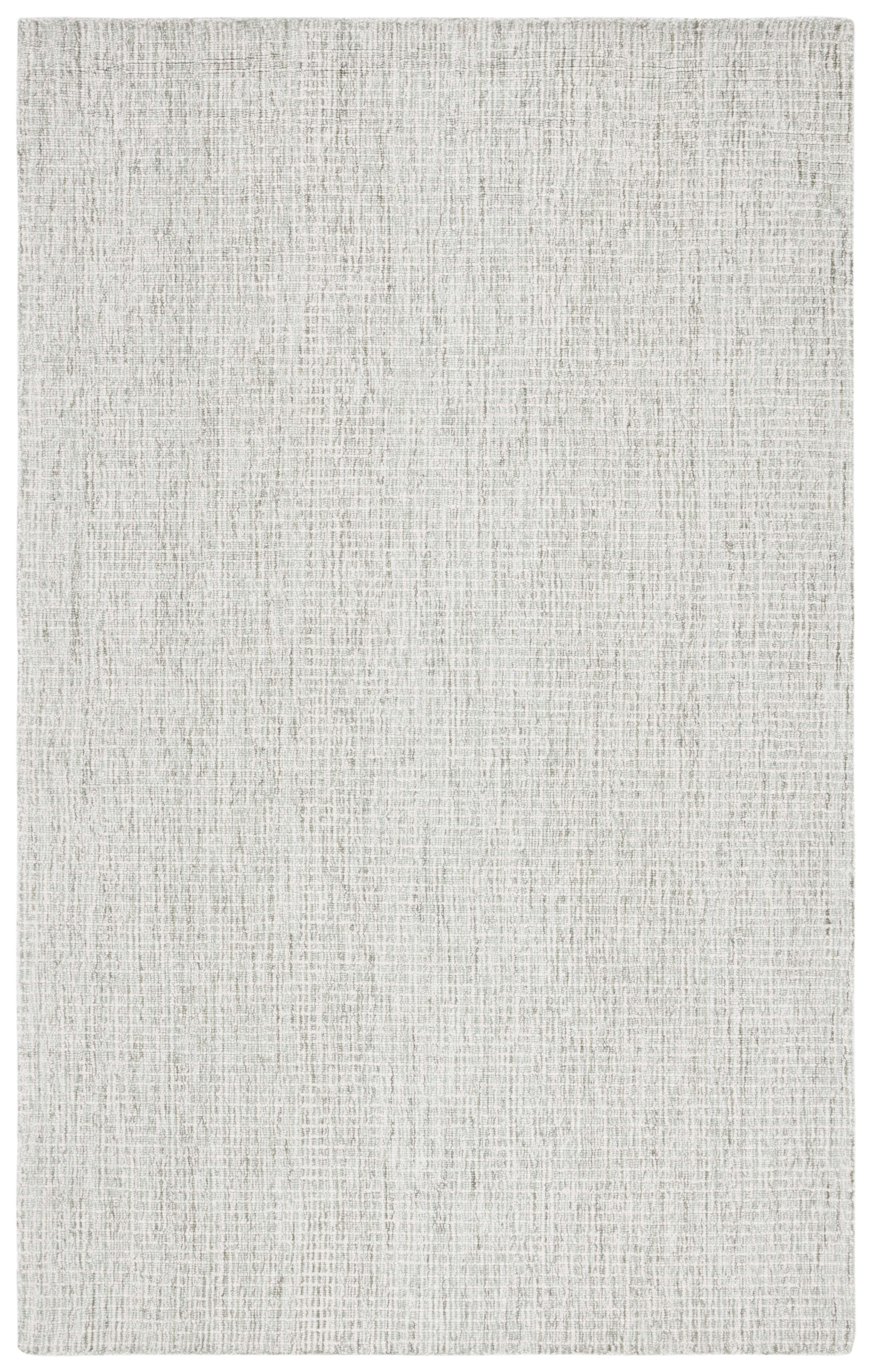 SAFAVIEH Abstract Emely Abstract Wool Area Rug, Sage/Ivory, 5' x 8'