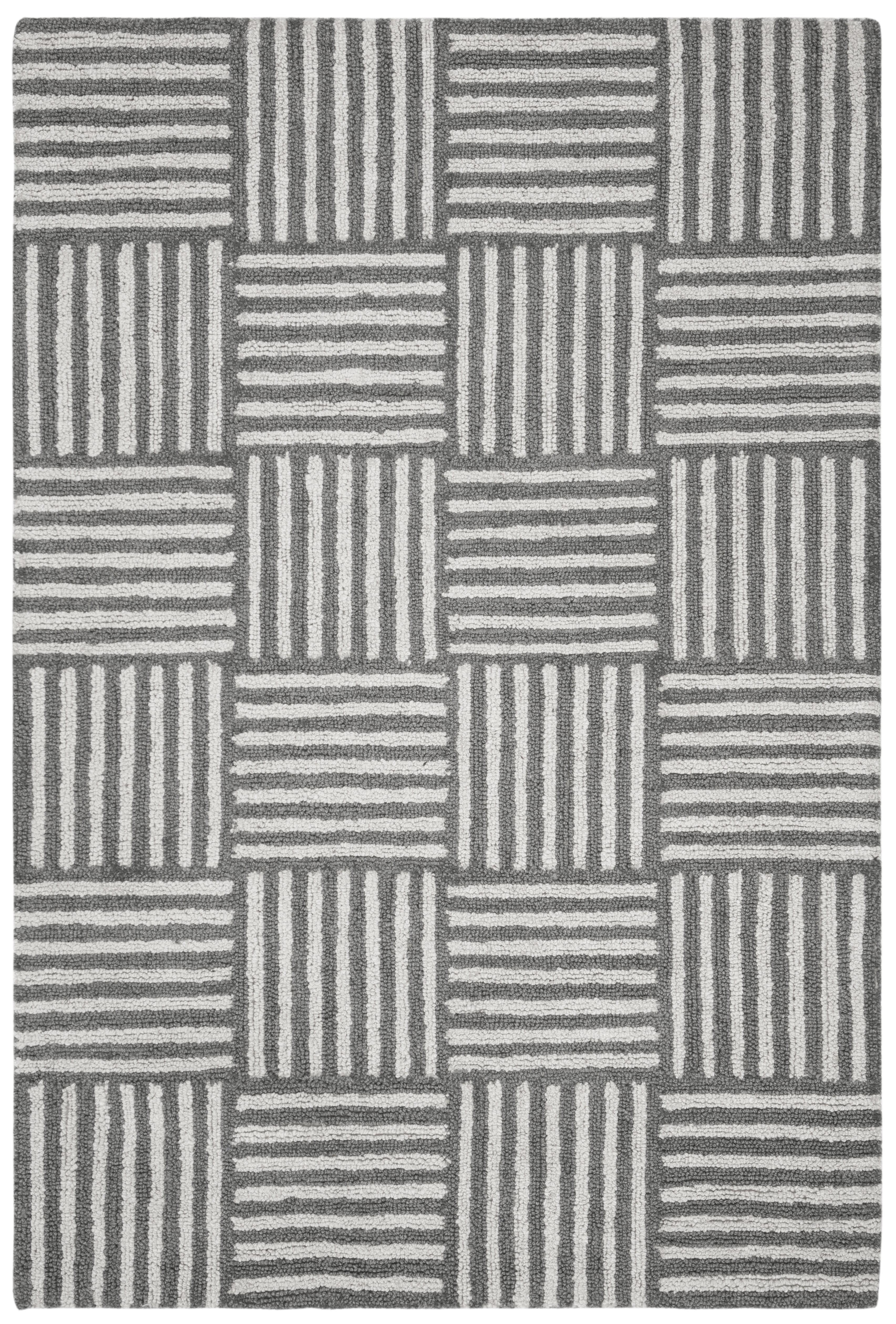 Stockton Hand Tufted Performance Striped Rug