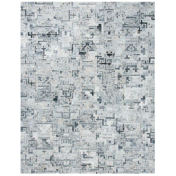 Abstract ABT142 Handmade Indoor Accent Rug - Ivory/Black - 2'x3' - Safavieh