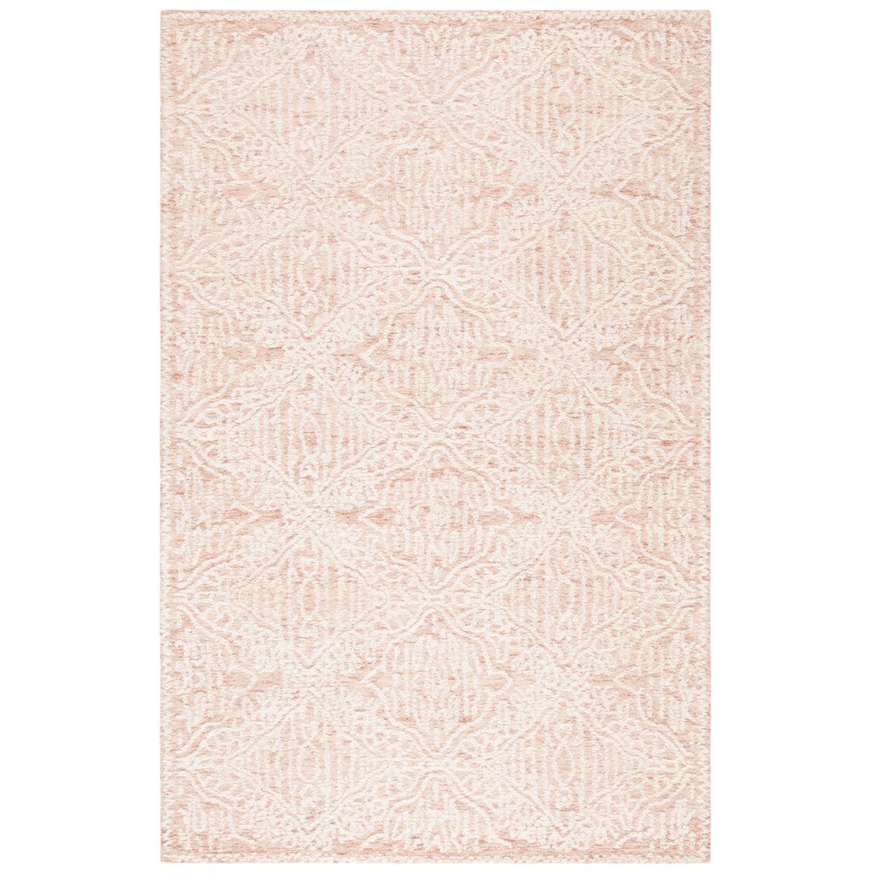 Capri CPR613 Hand Tufted Area Rug - Rust/Ivory - 6'x9' - Safavieh.