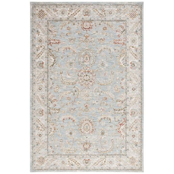 Hamilton HLT108 Power Loomed Area Rug - Blue/Gold - 8'9"x11'9" - Safavieh.