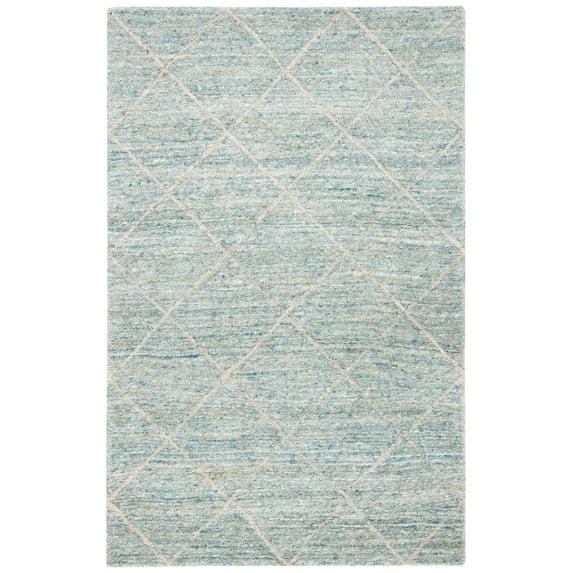 Himalaya HIM423 Handmade Area Rug - 5'x8' - Blue - Safavieh