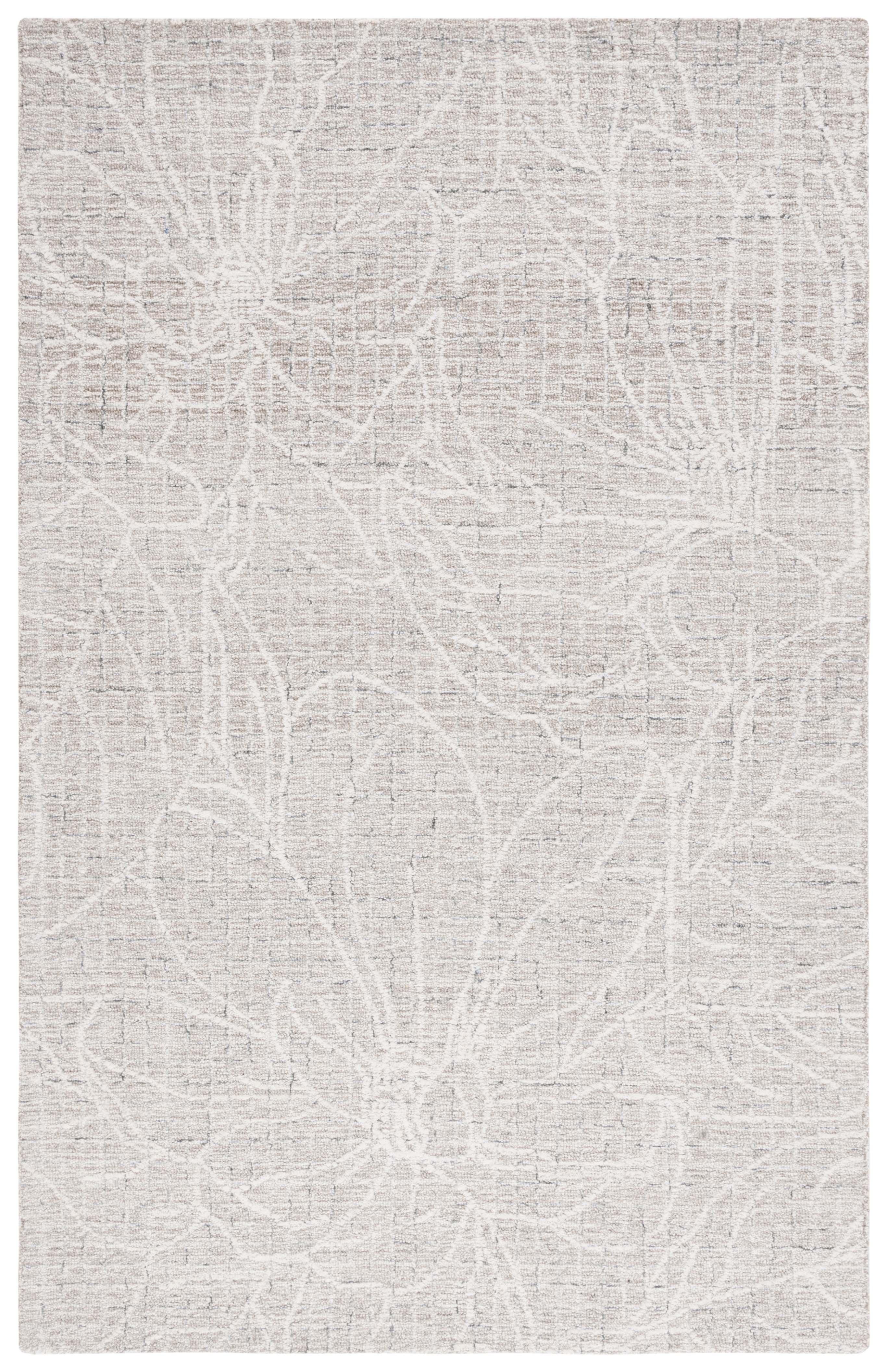 Metro MET881 Hand Tufted Indoor Area Rug - Beige/Ivory - 4'x6' - Safavieh