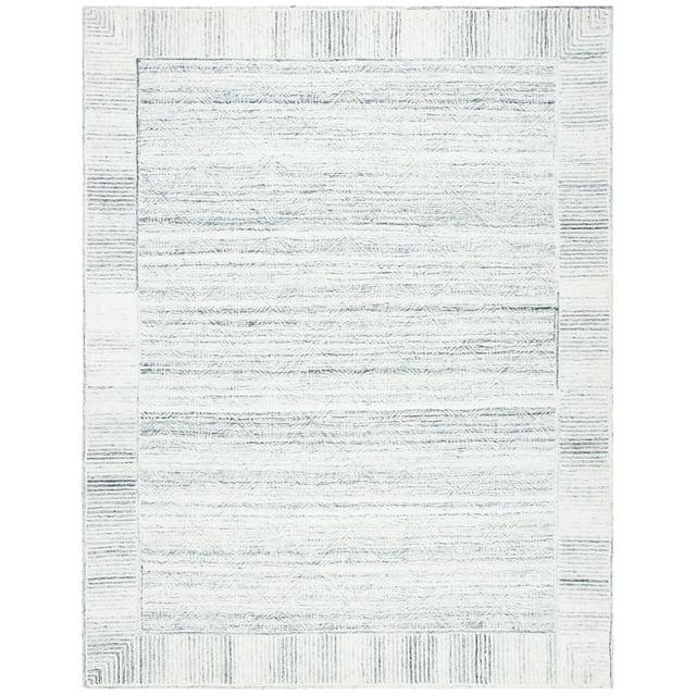 SAFAVIEH Roslyn Dacre Abstract Area Rug, Grey/Ivory, 9' x 12'