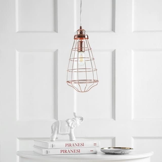 Henni 7.5" Pendant - PND4037 - Rose/Gold - Safavieh
