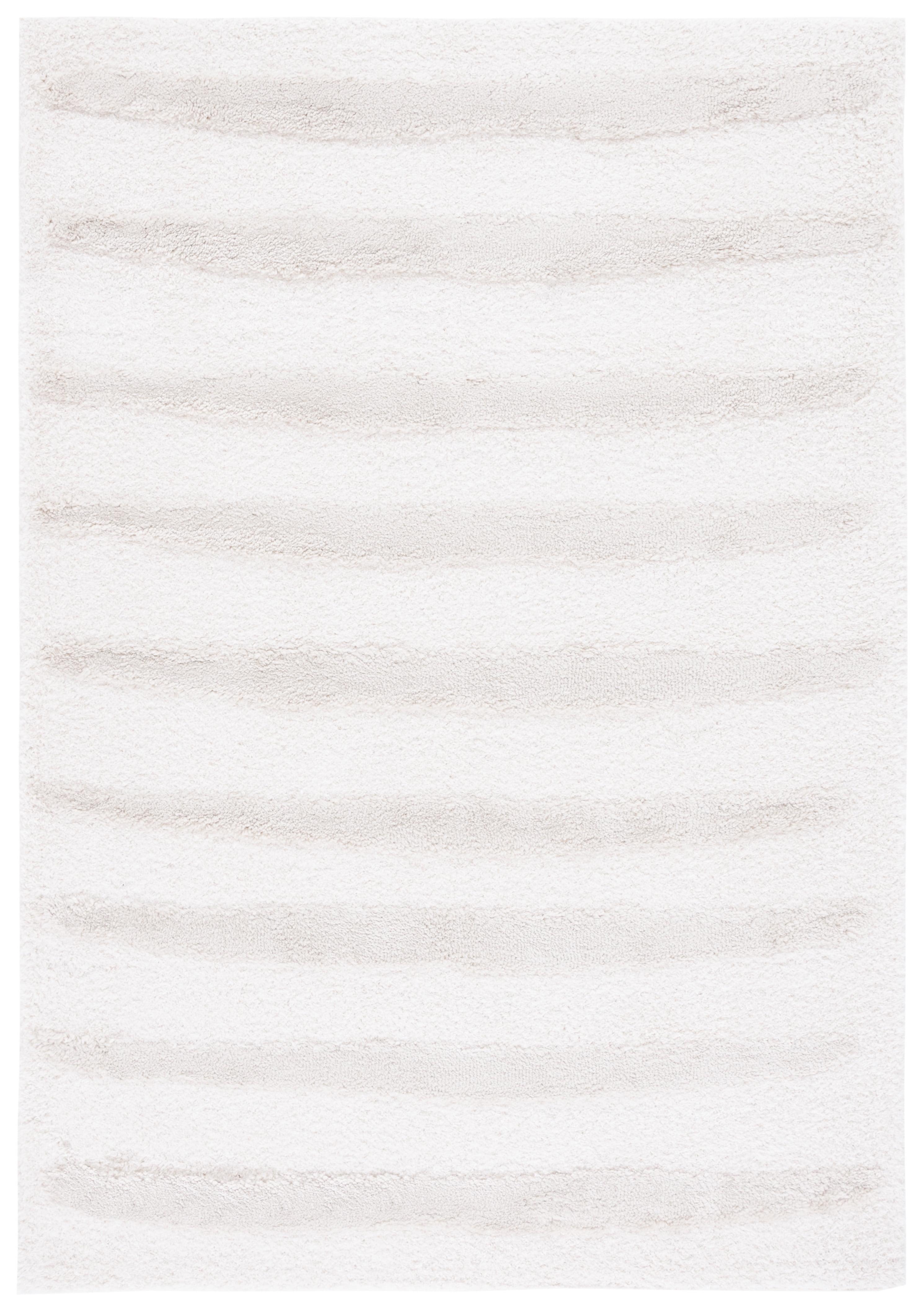 Hi-Lo Shag HLS202 Power Loomed Area Rug - Beige - 4'x6' - Safavieh.