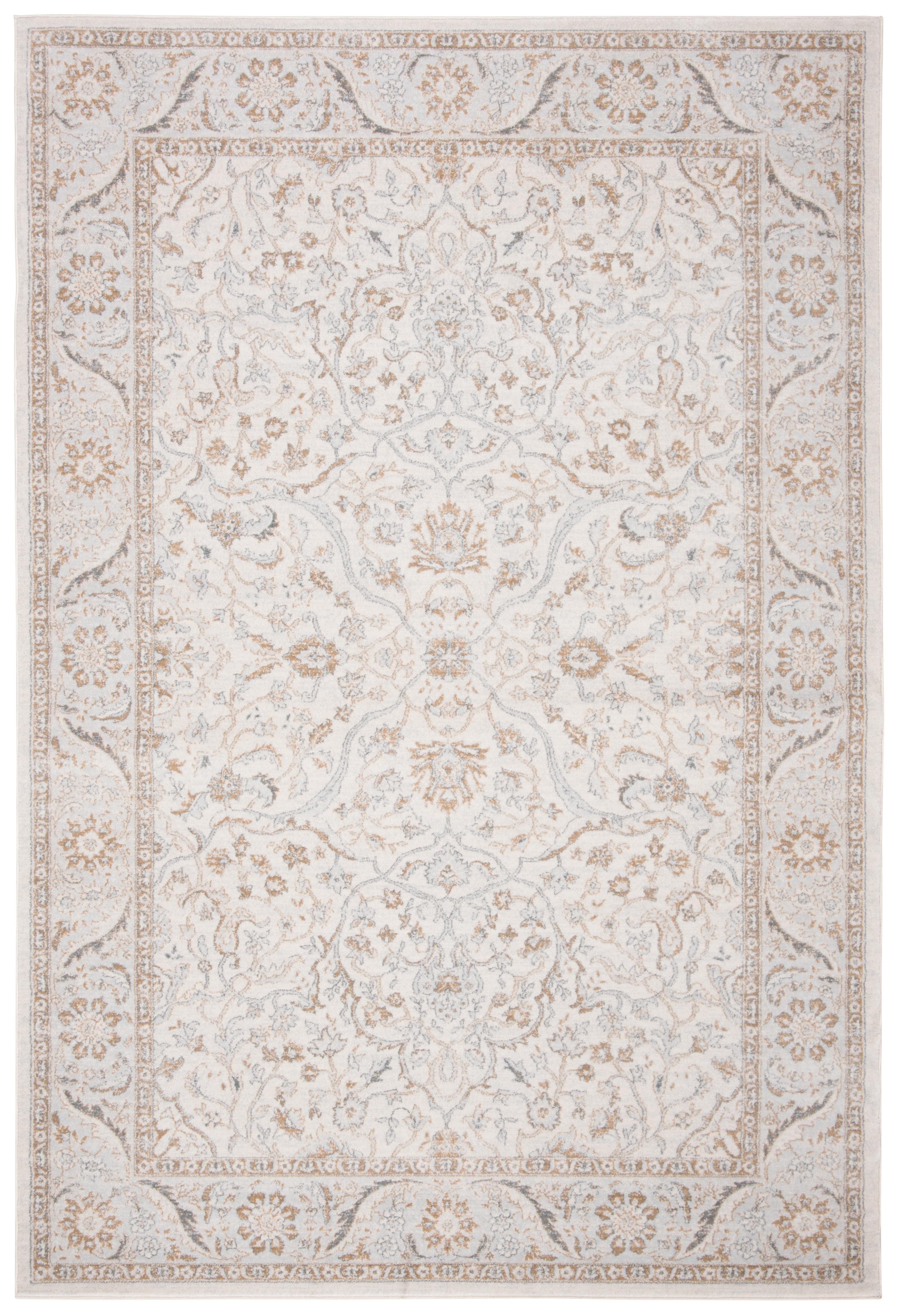 Isabella ISA912 Power Loomed Area Rug - Cream/Beige - 6'x9' - Safavieh.