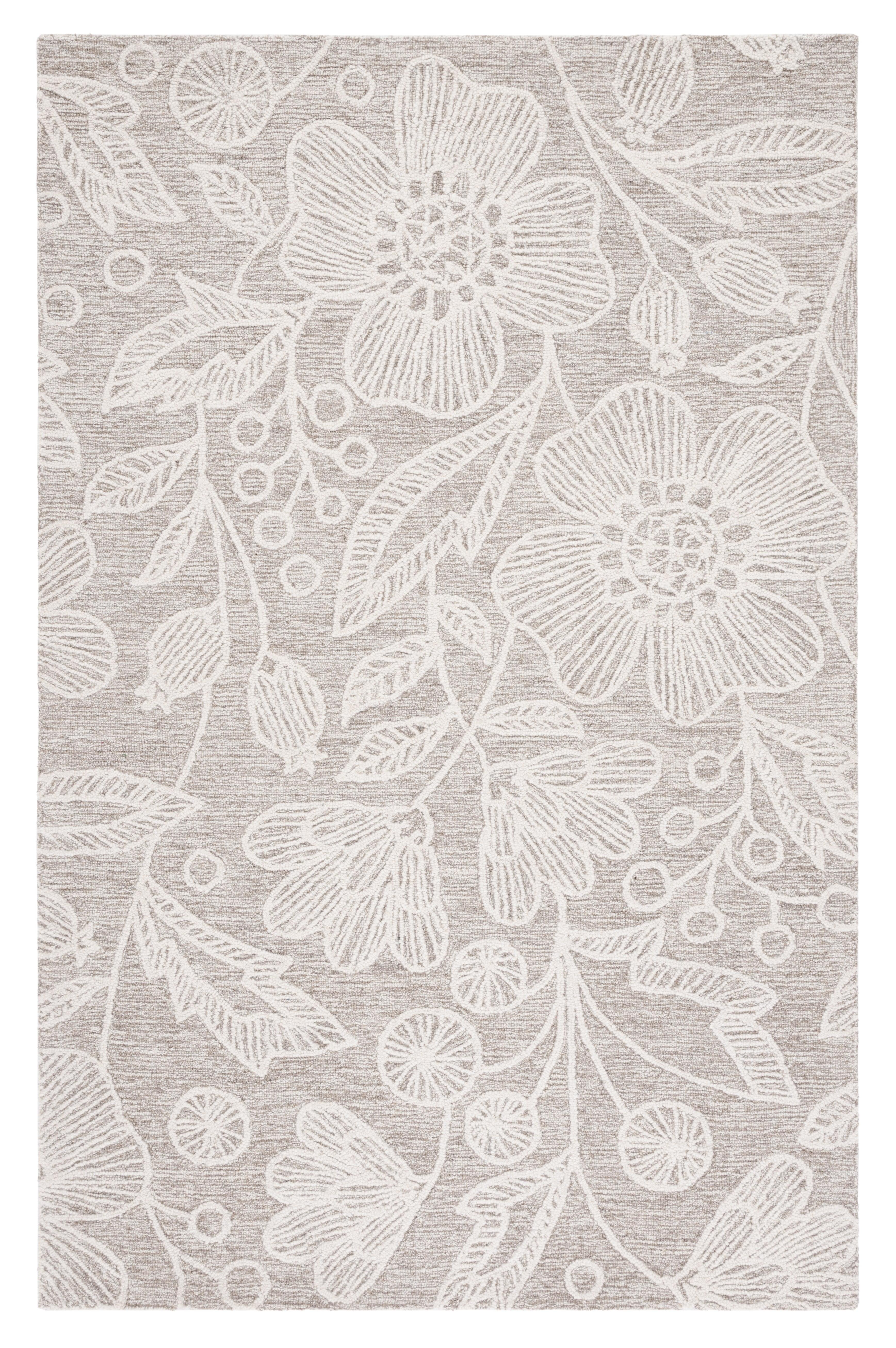 Jardin JAR727 Hand Tufted Area Rug - Natural/Ivory - 5'x8' - Safavieh.