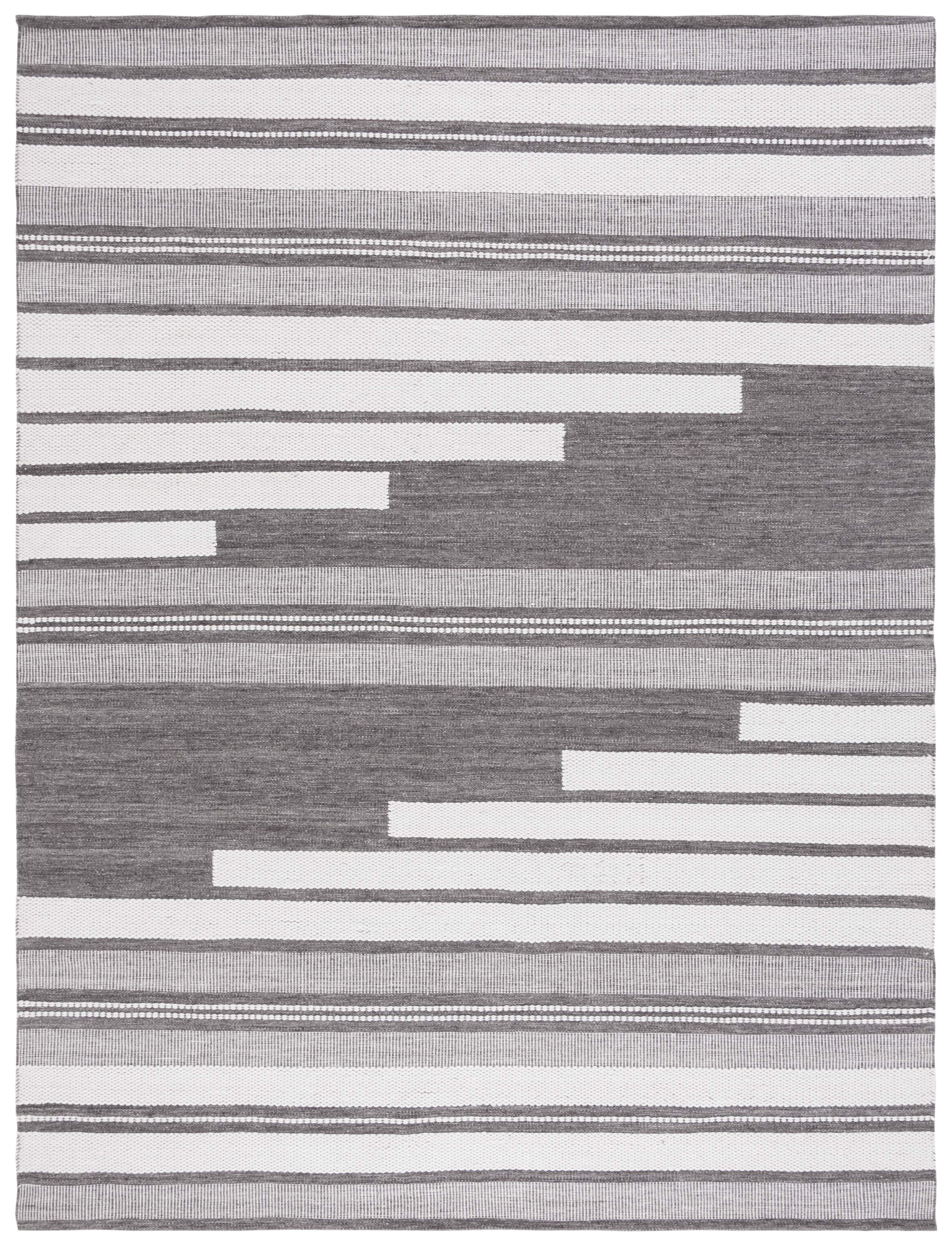 Kilim Flatweave Striped Rug