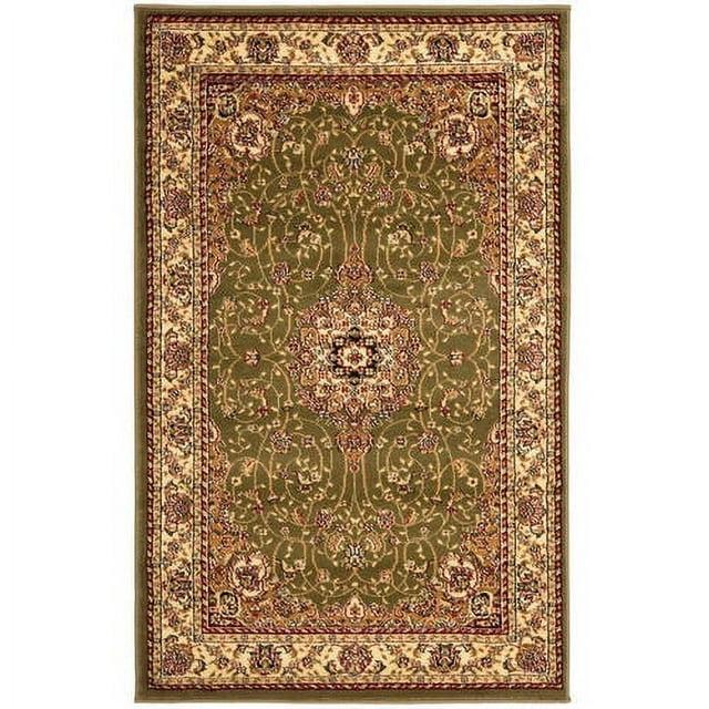 Lyndhurst LNH329 Power Loomed Area Rug - Sage/Ivory - 5'3"x7'6" - Safavieh.