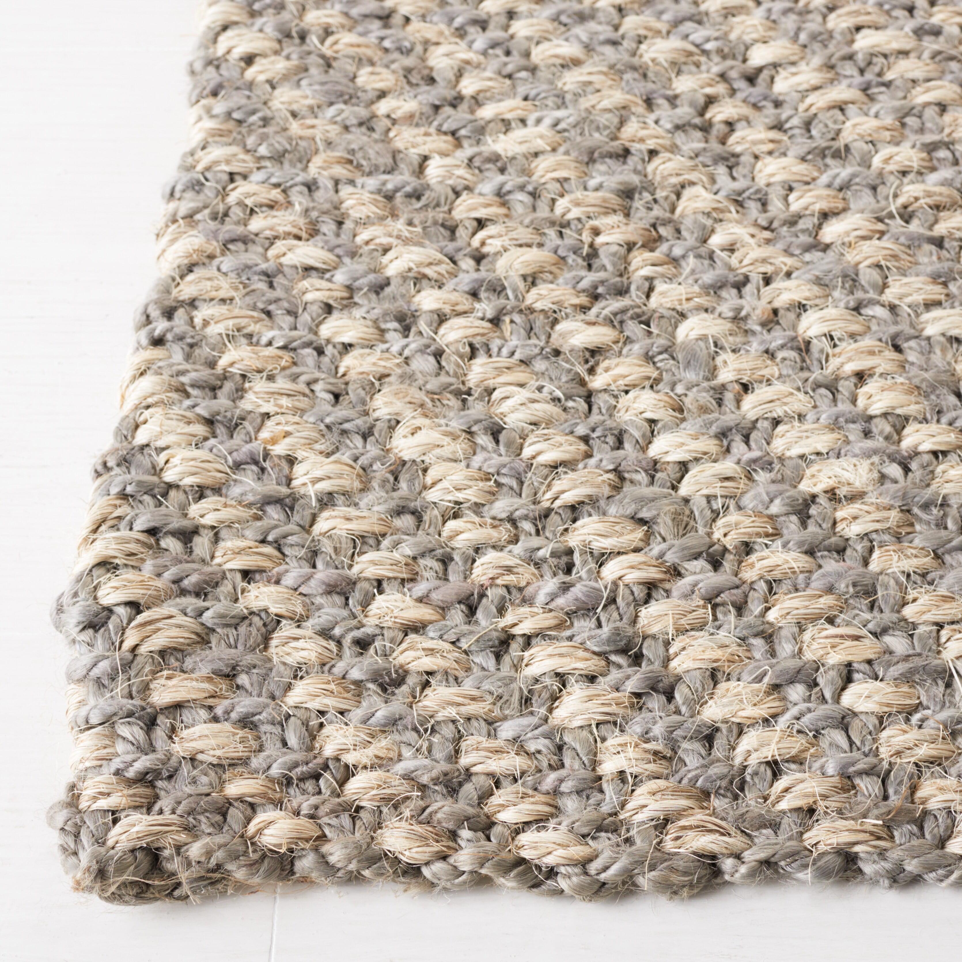 Ralph Lauren Papyrus Hand Loomed, 50% Jute & 50% Sisal, Natural / Grey Area Rug