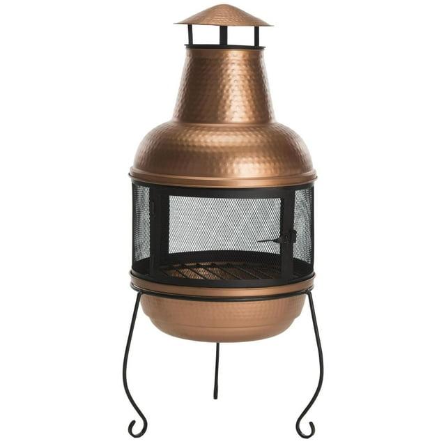 Ophelia & Co. Gemmenne Column Cast Iron Wood Burning Smokeless Chimnea