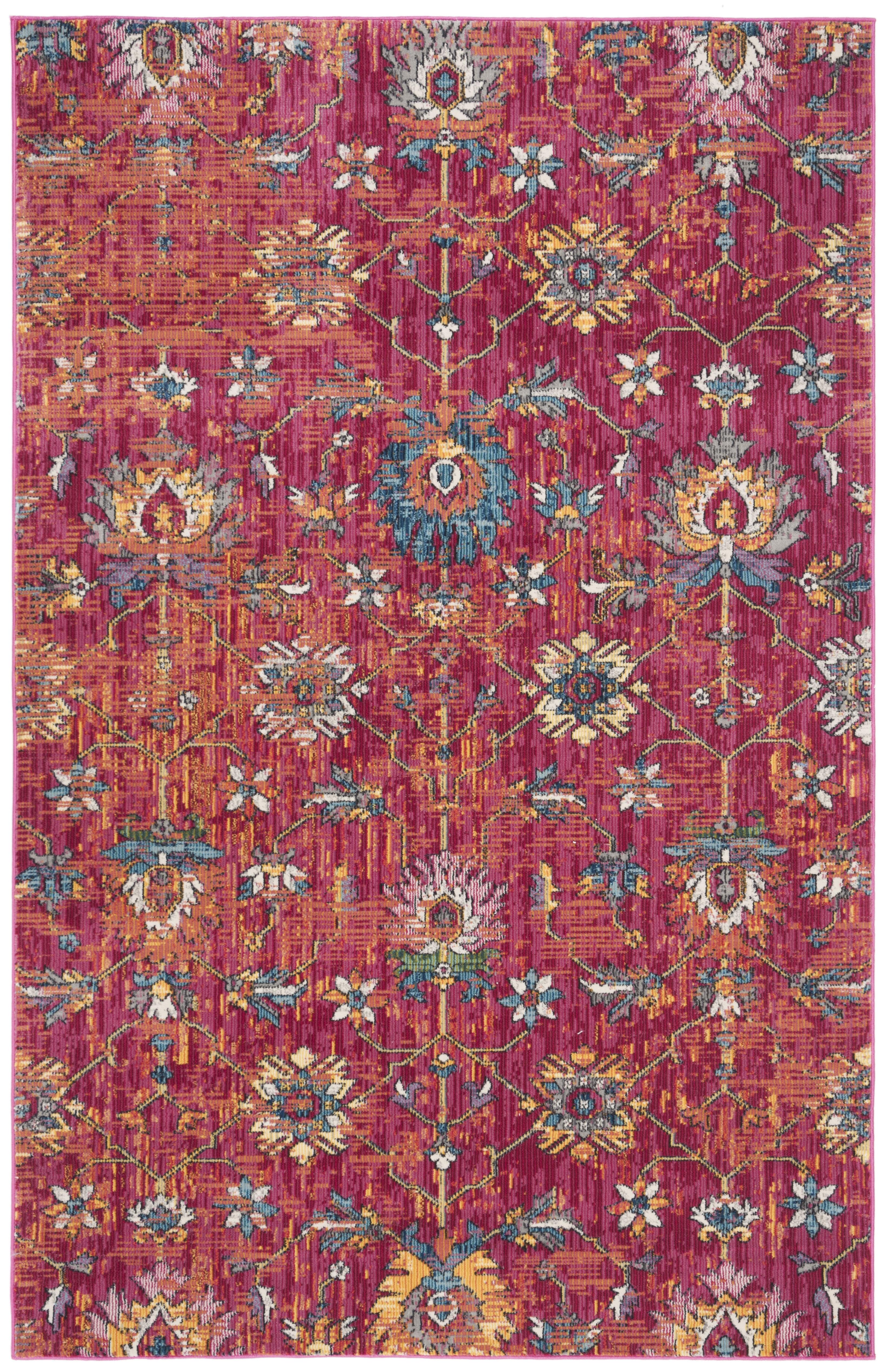 Merlot MER107 Power Loomed Area Rug  - Safavieh