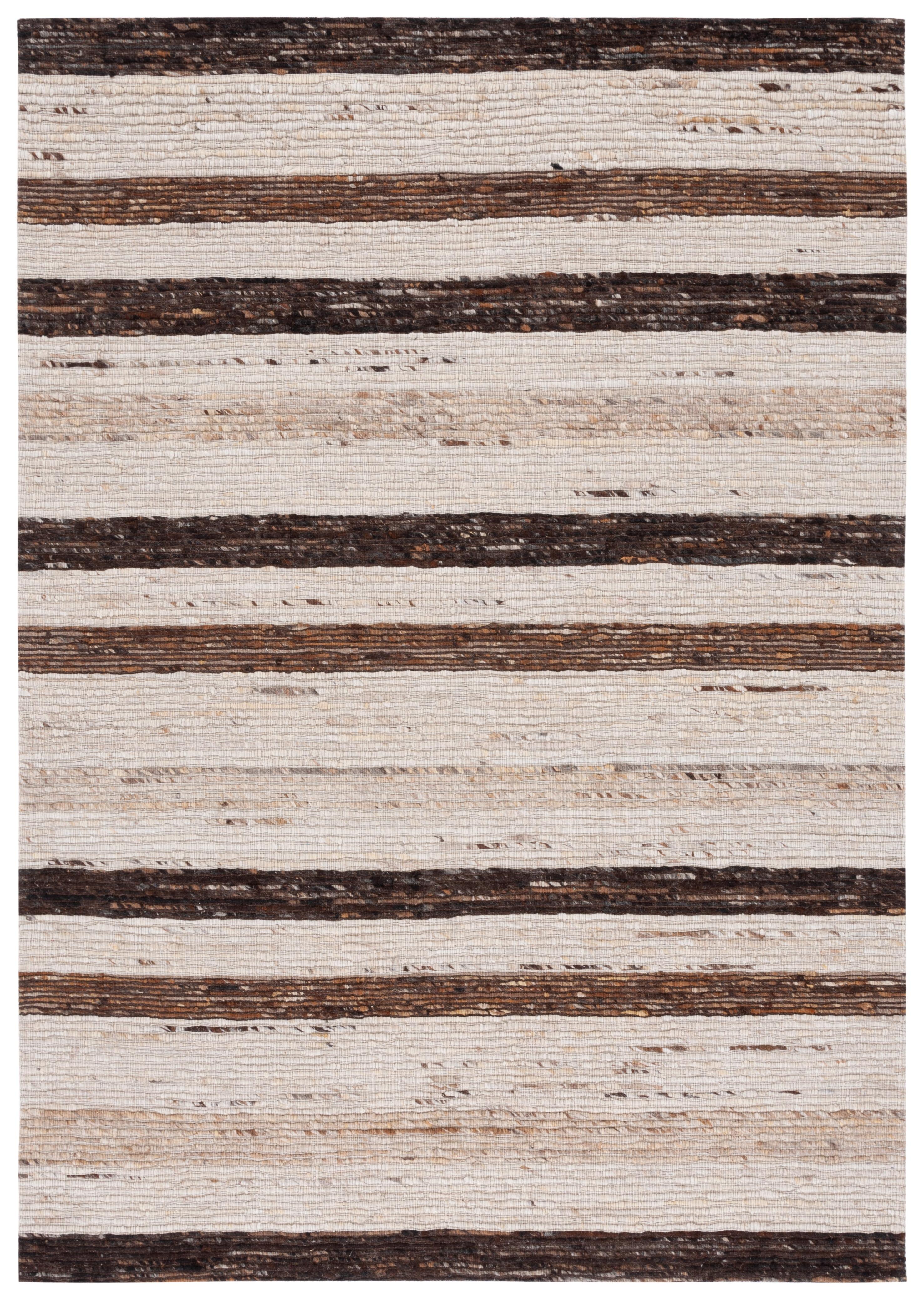 Marbella MRB225 Hand Loomed Area Rug - Brown/Beige - 8'x10' - Safavieh.