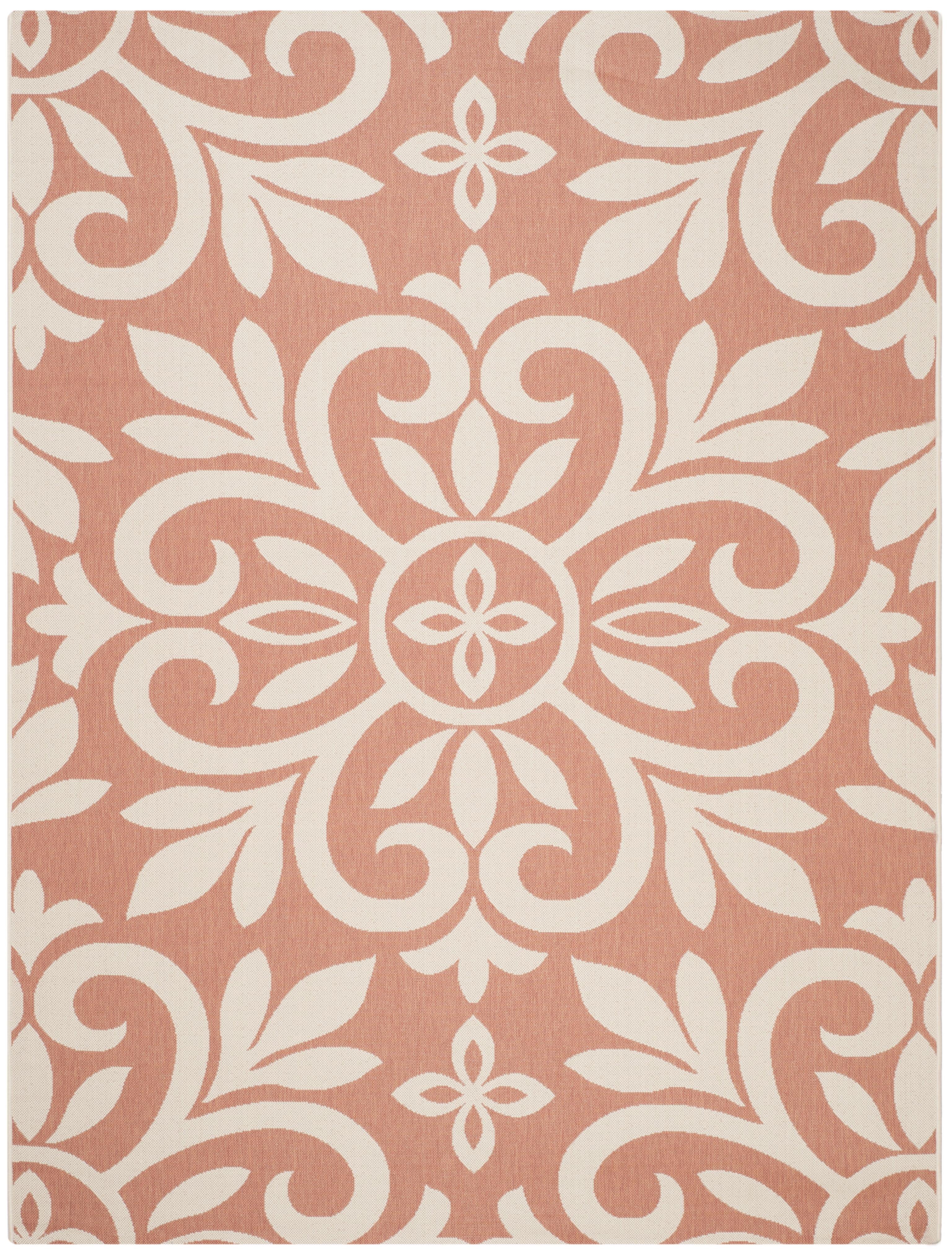 Martha Stewart Bloomfield - MSR4229 - Indoor Power Loomed Area Rugs - Cinnamon Stick - 8'x11'2"