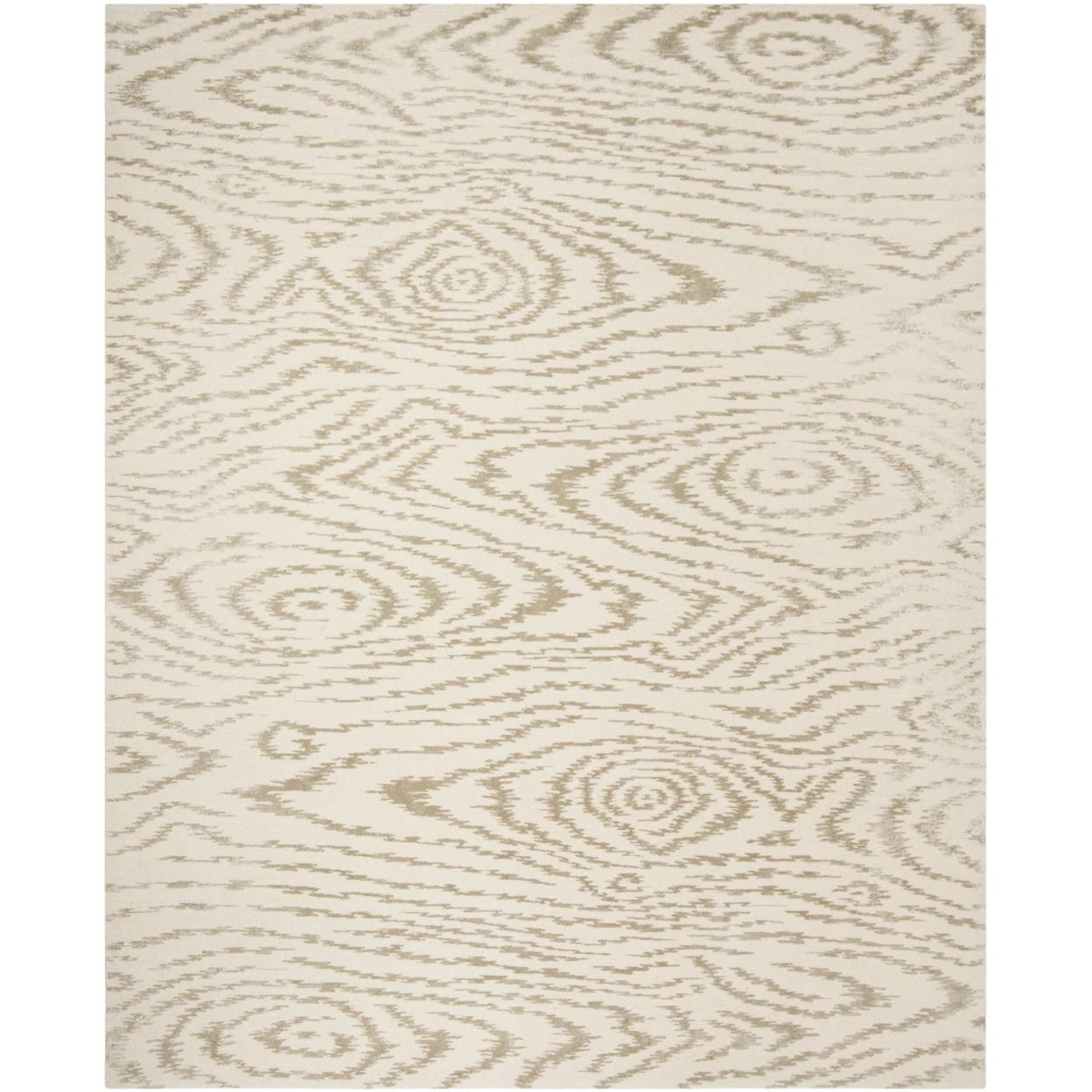 Martha Stewart Hand Tuffed Wool And Silk Abstract Rug