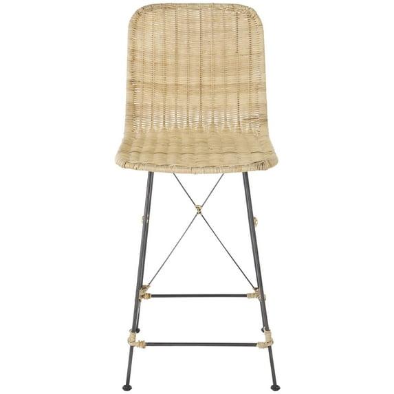 Dakota Fields Finlaggan Weaved Counter Stool (Set of 2)