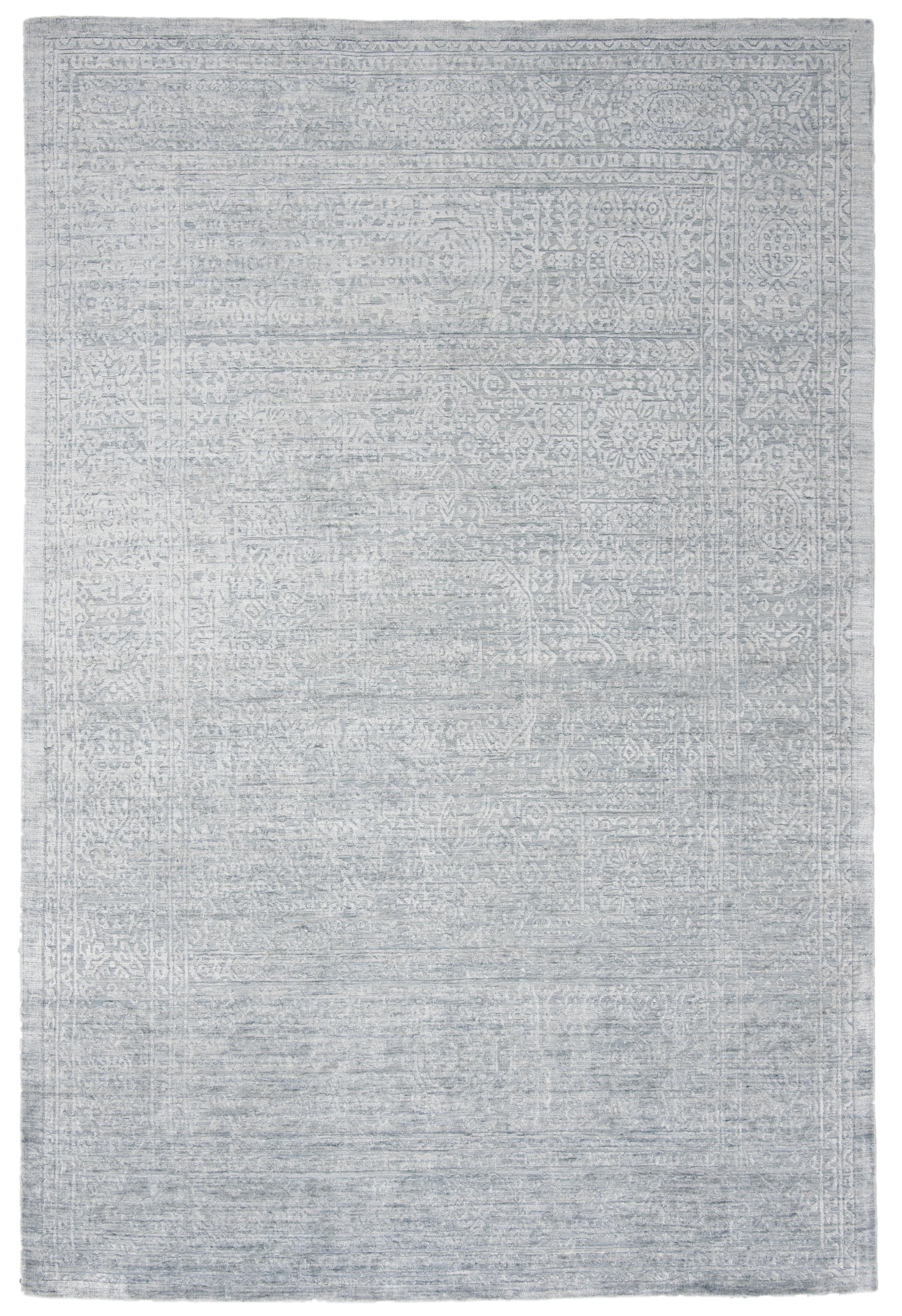 Safavieh Mirage Collection Area Rug - 6' x 9', Sea & Blue, Handmade Modern Viscose, Ideal for High Traffic Areas in Living Room, Bedroom MIR502J