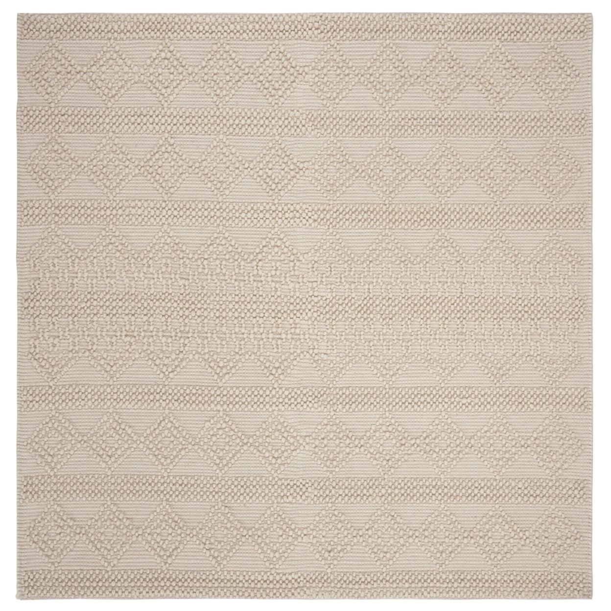 Ivory Coast Artisan 11' Square Wool Area Rug