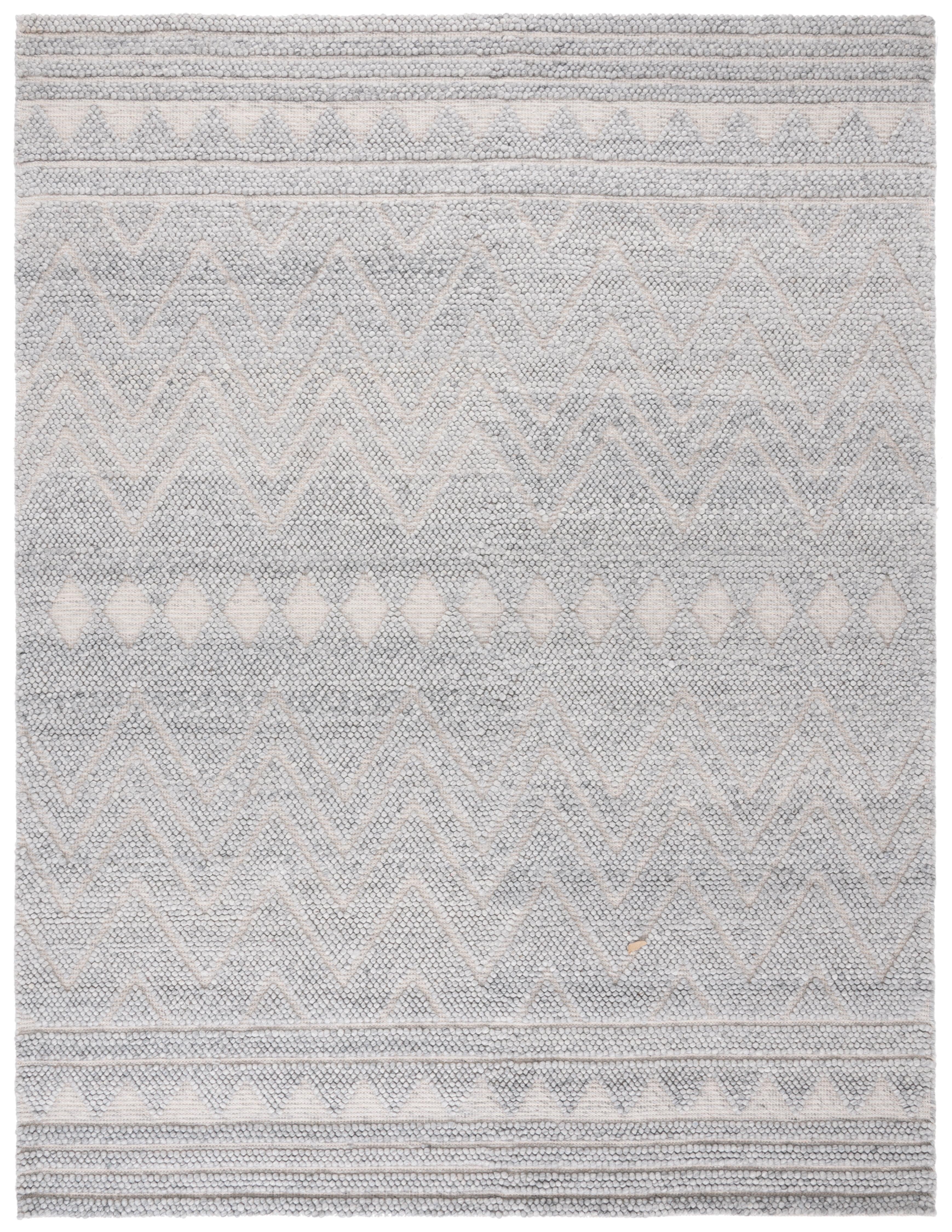Natura NAT128 Hand Woven Indoor Area Rug - Grey - 8'x10' - Safavieh