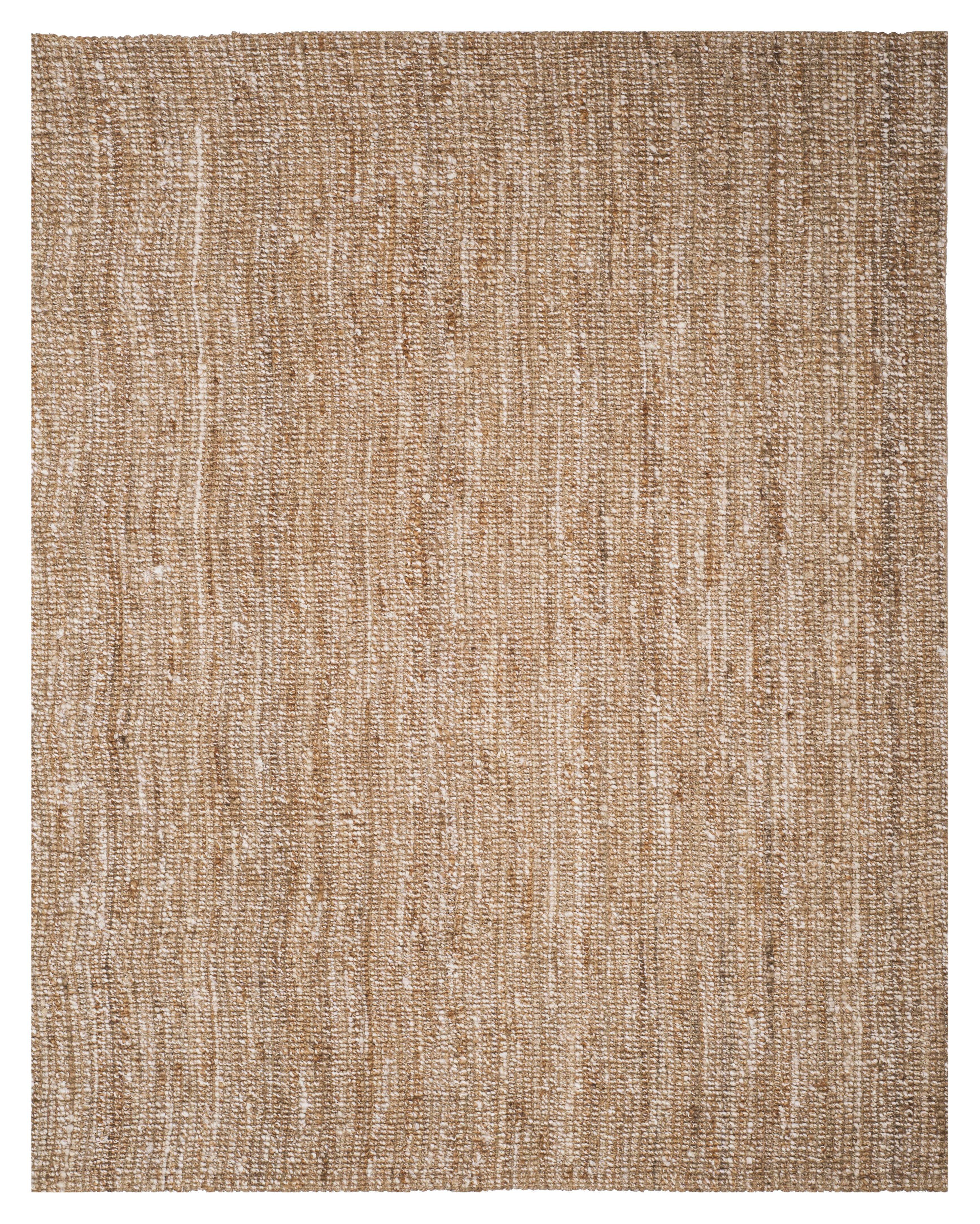 Natural Ivory Handwoven Jute Runner Rug 2' x 20'