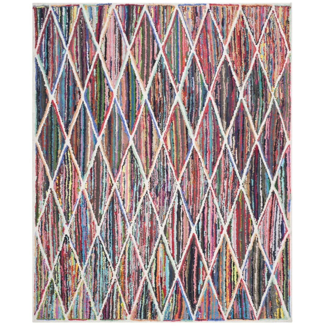 Nantucket NAN313 Hand Tufted Area Rug - Multi - 3'x5' - Safavieh.