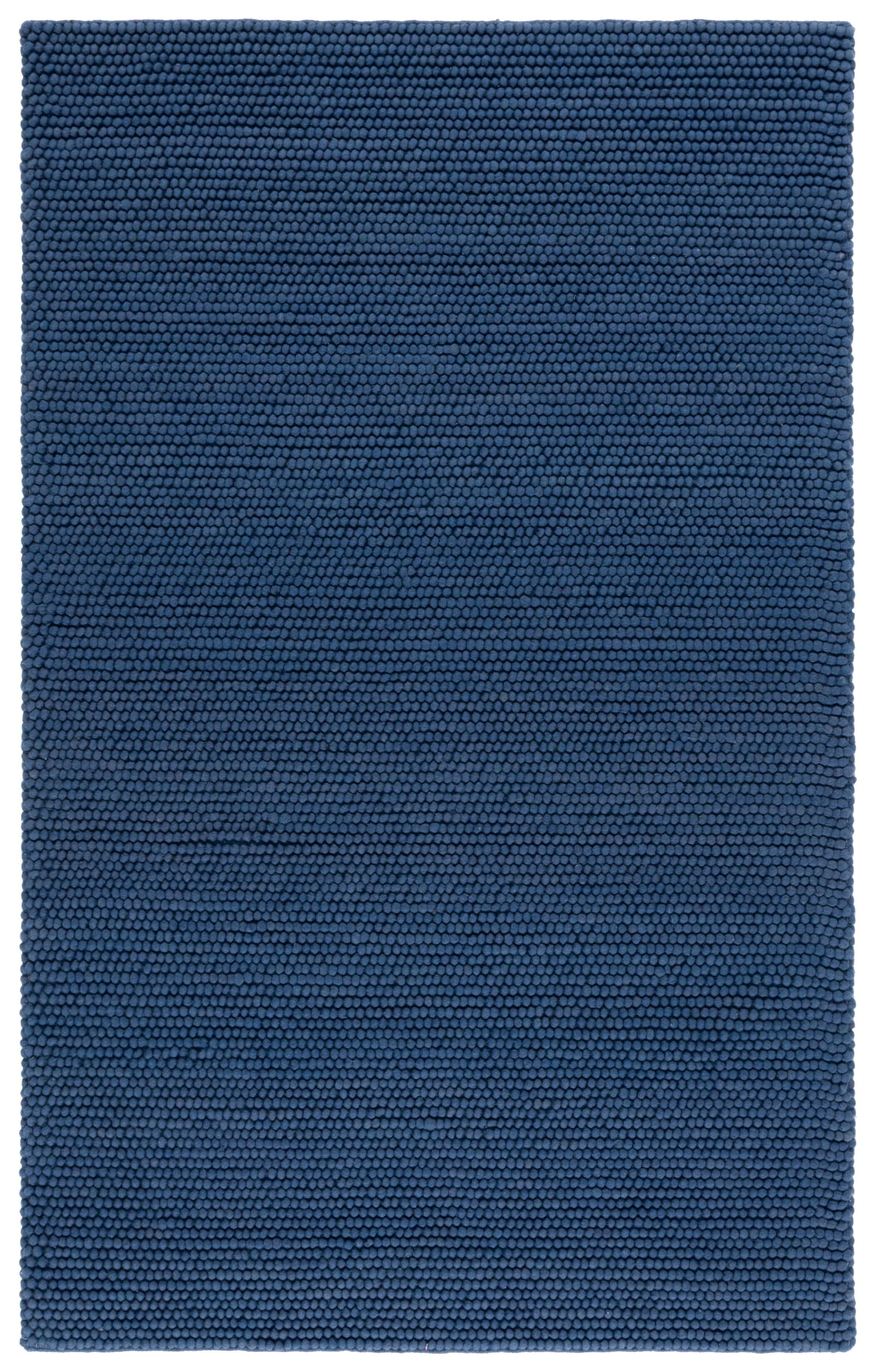 SAFAVIEH Natura Feride Geometric Area Rug, Navy Blue, 5' x 8'