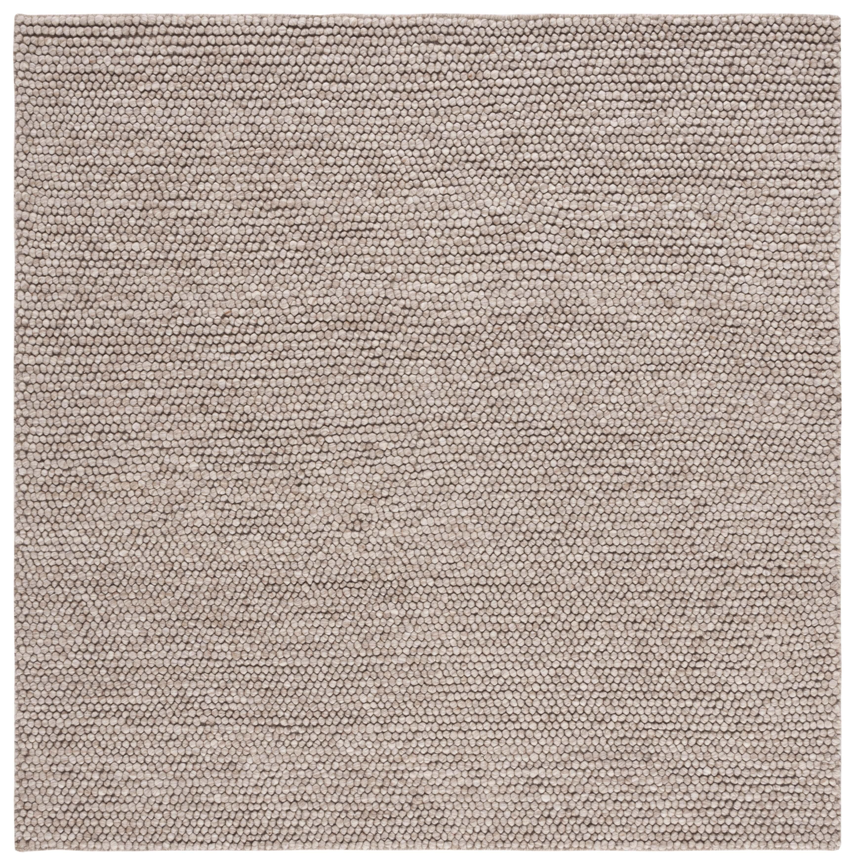 SAFAVIEH Natura Feride Geometric Area Rug, Brown, 8' x 8' Square