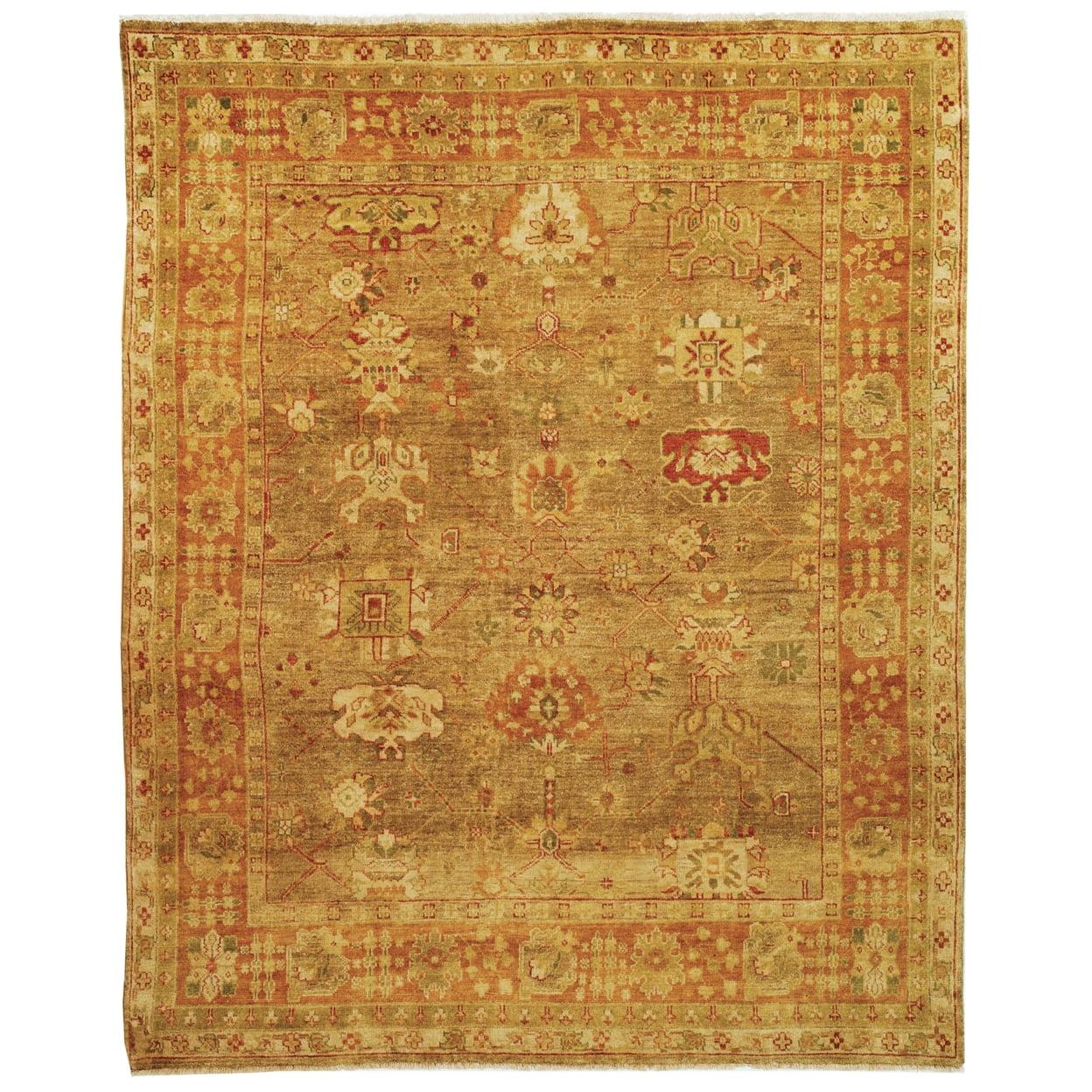 Oushak OSH118 Hand Knotted Area Rug  - Safavieh