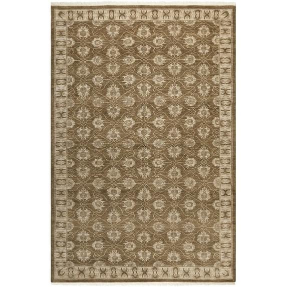 Oushak Hand Knotted Wool Oriental Rug