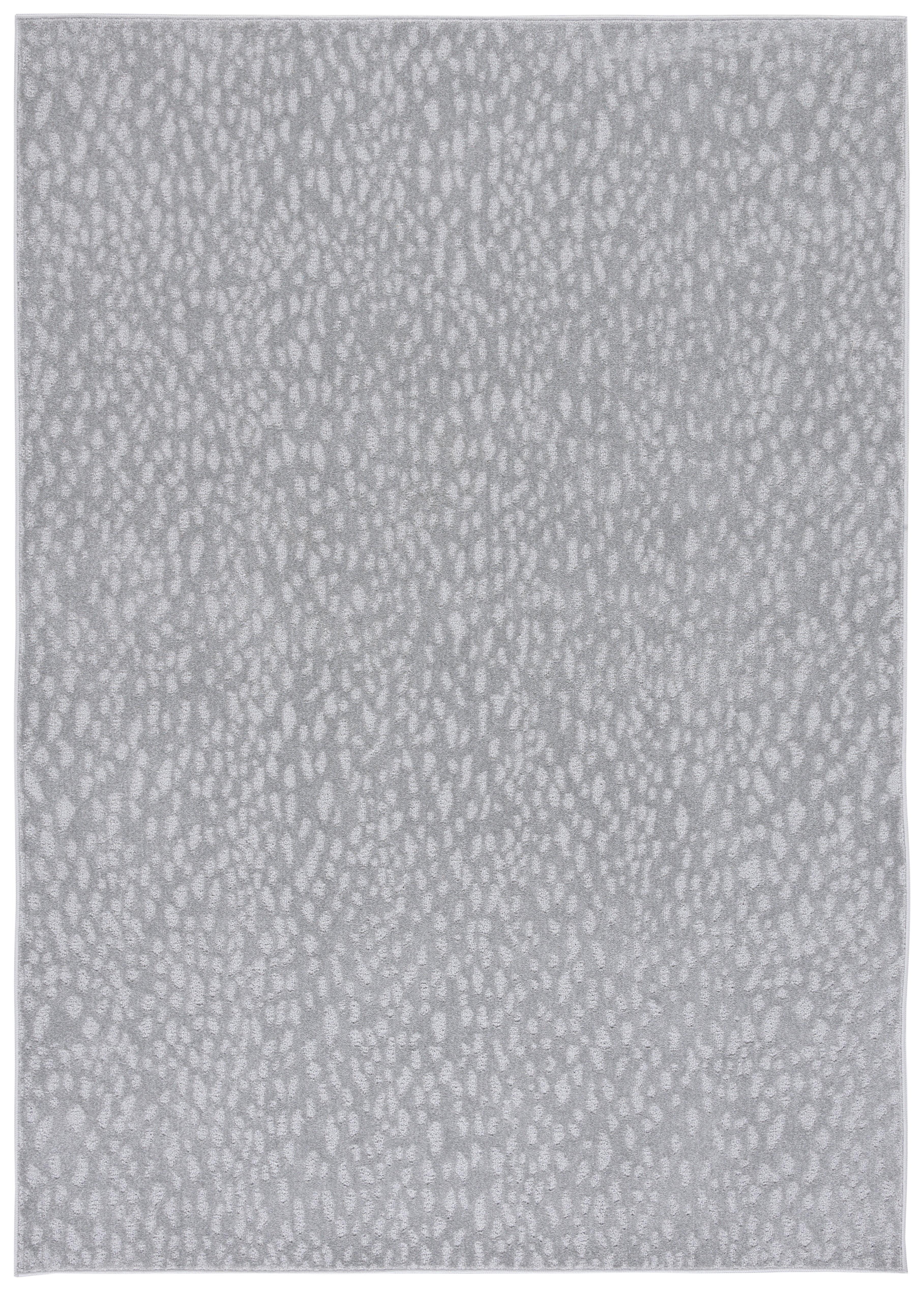 Pattern and Solid PNS408 Power Loomed Area Rug - Grey - 8'x10' - Safavieh.