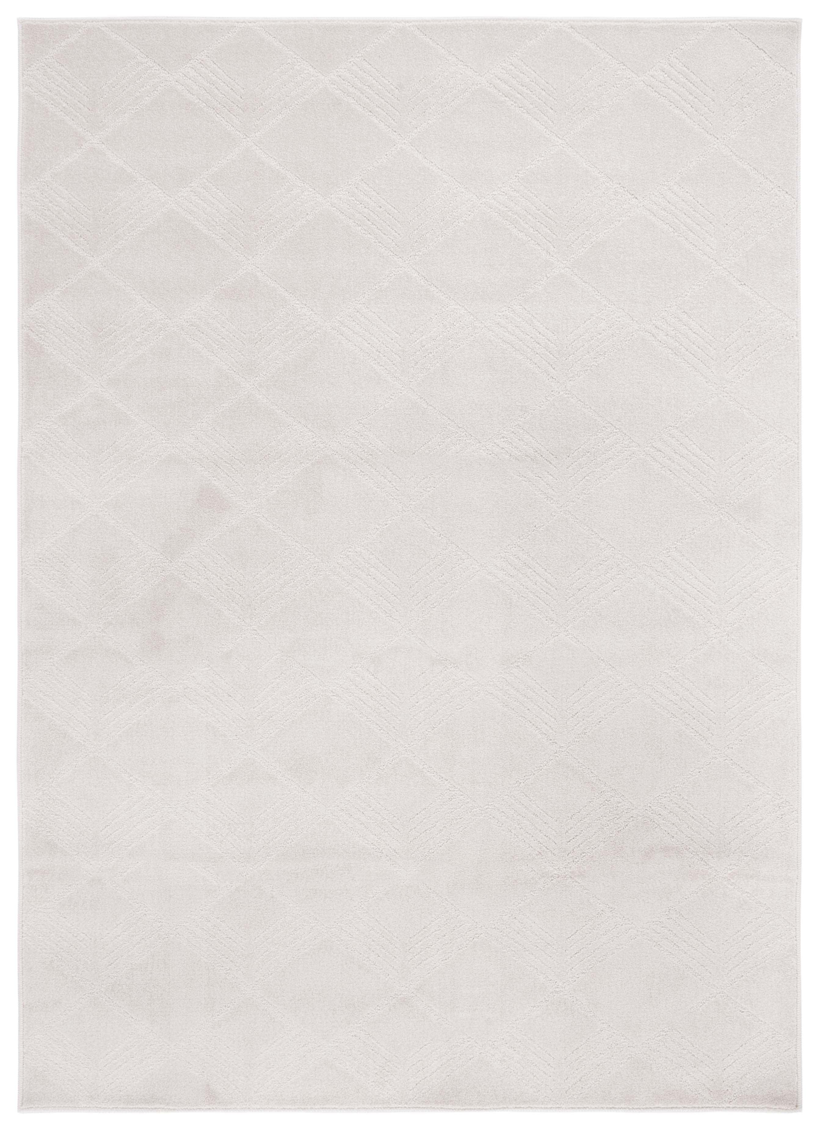 Pattern and Solid PNS414 Power Loomed Area Rug - Ivory - 5'3"x7'6" - Safavieh.