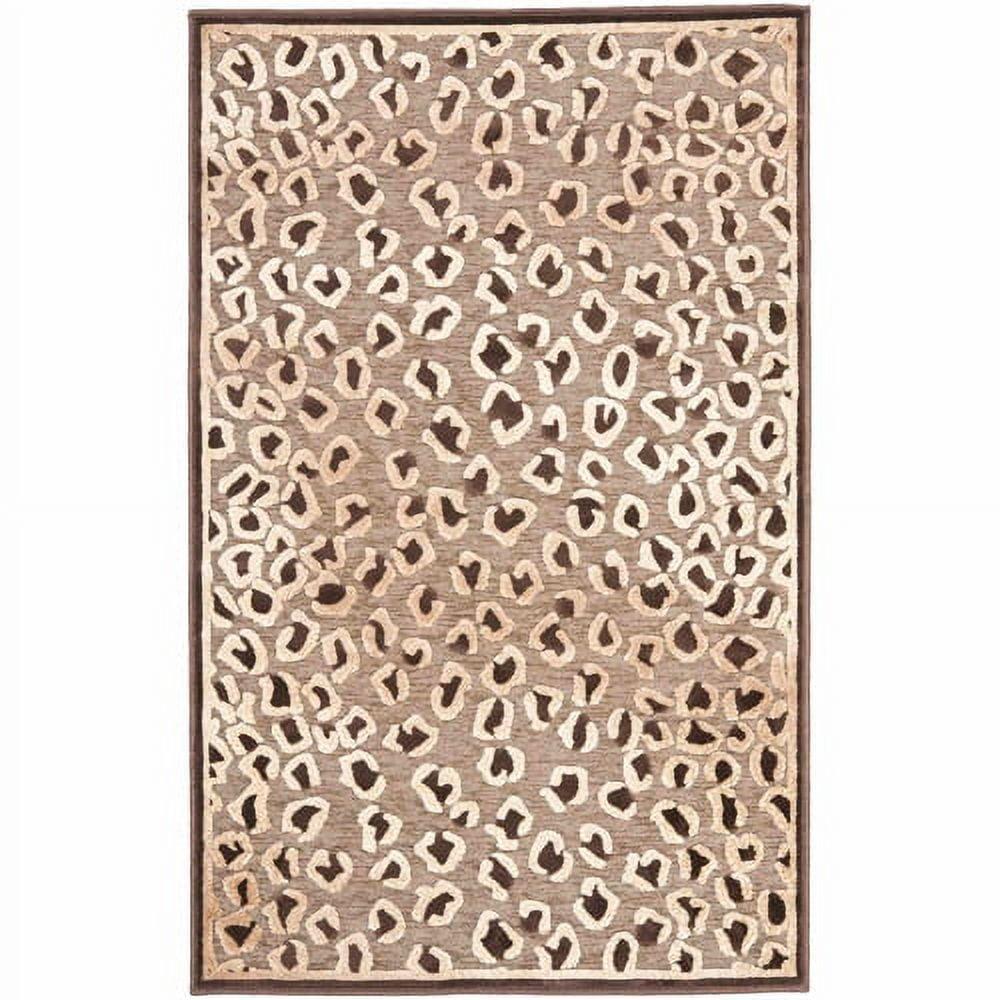 Paradise PAR84 Power Loomed Accent Rug - Beige/Brown - 2'7"x4' - Safavieh.