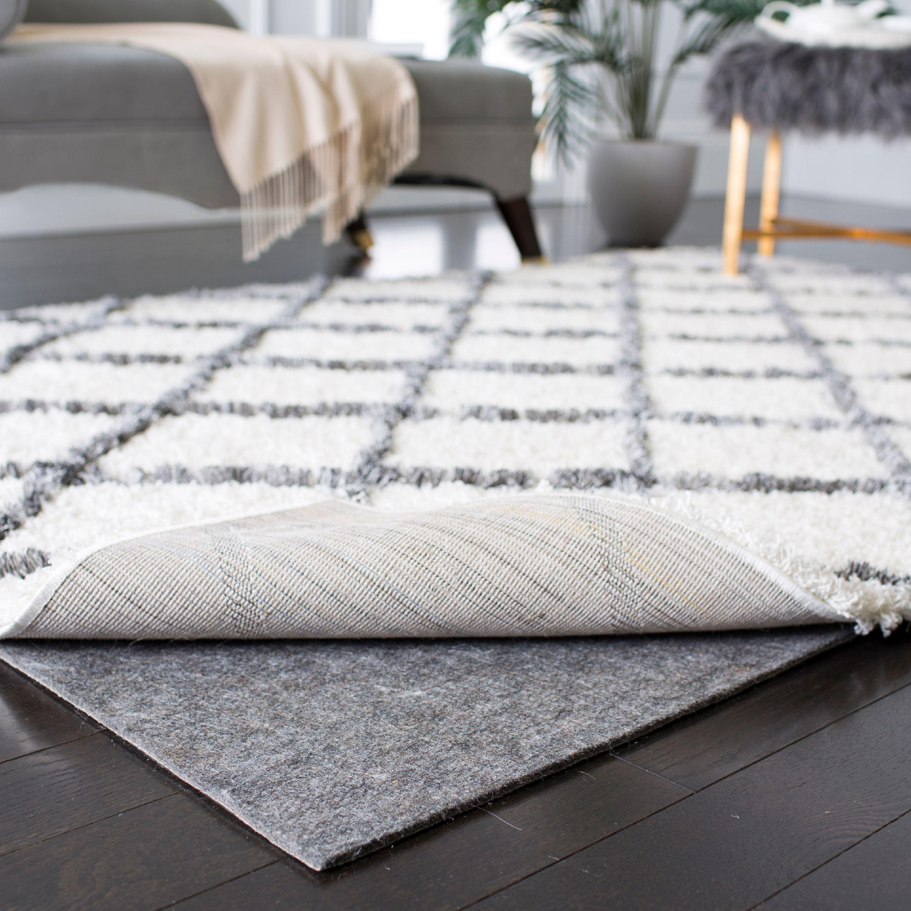 Dura Pad PAD130 Power Loomed Indoor Rug Pad - Grey - 2' x 8' - Safavieh